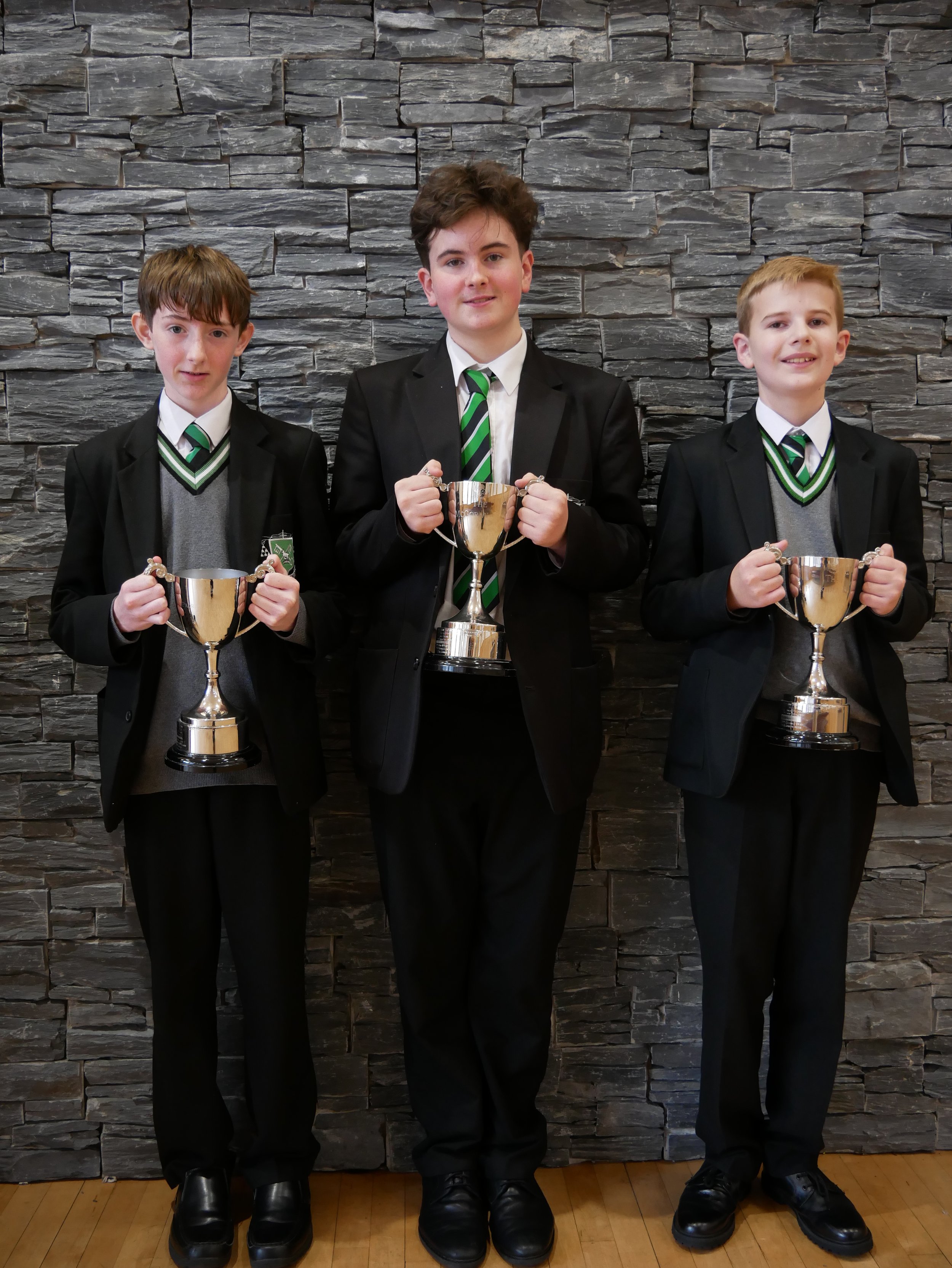 St Malachy's College students at the annual Prize Giving ceremony.
