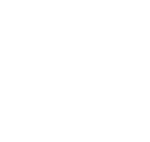 Elegant white floral and leaf design on a black background.