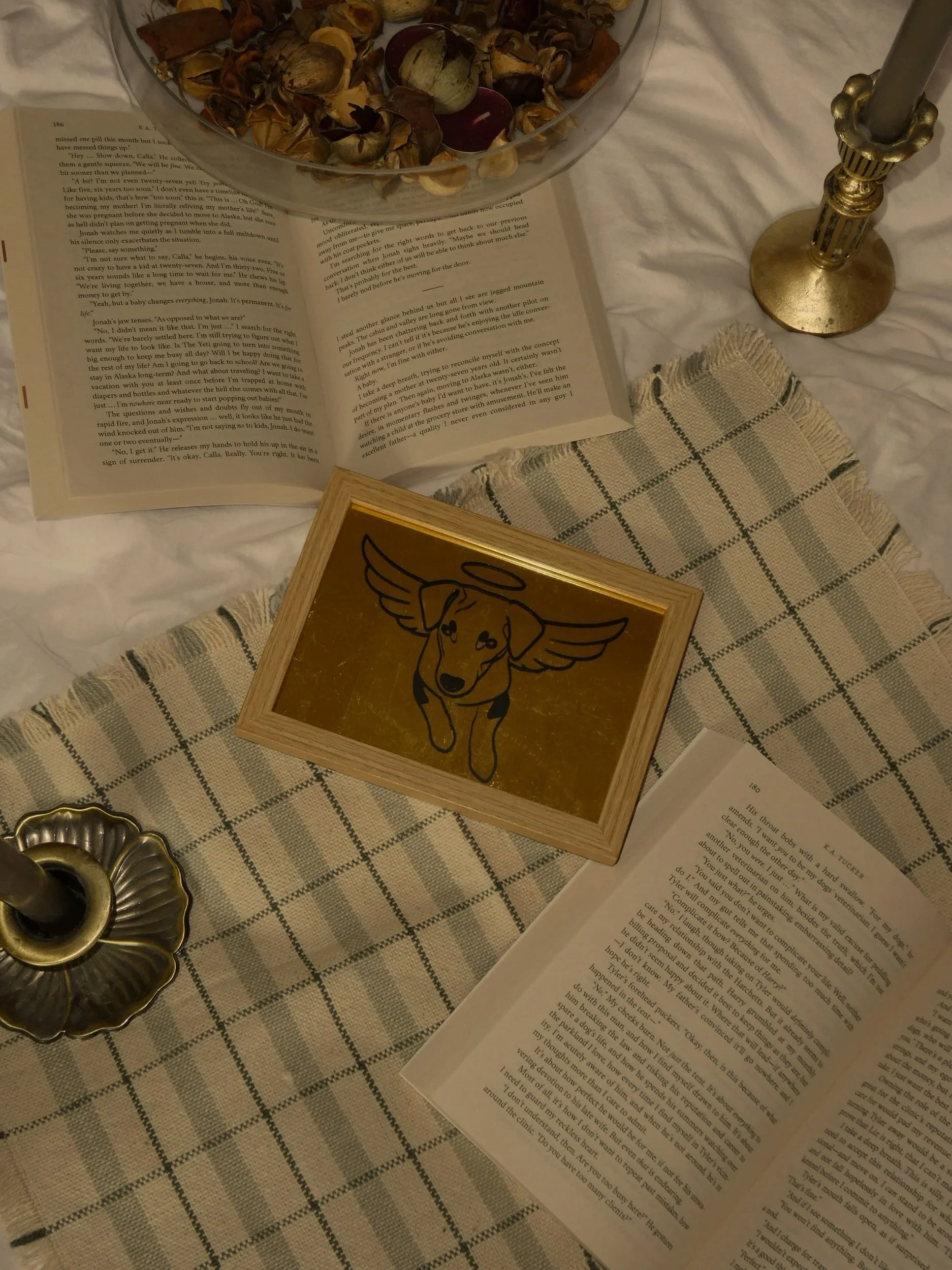 24k Blattgold, 10 x 15cm