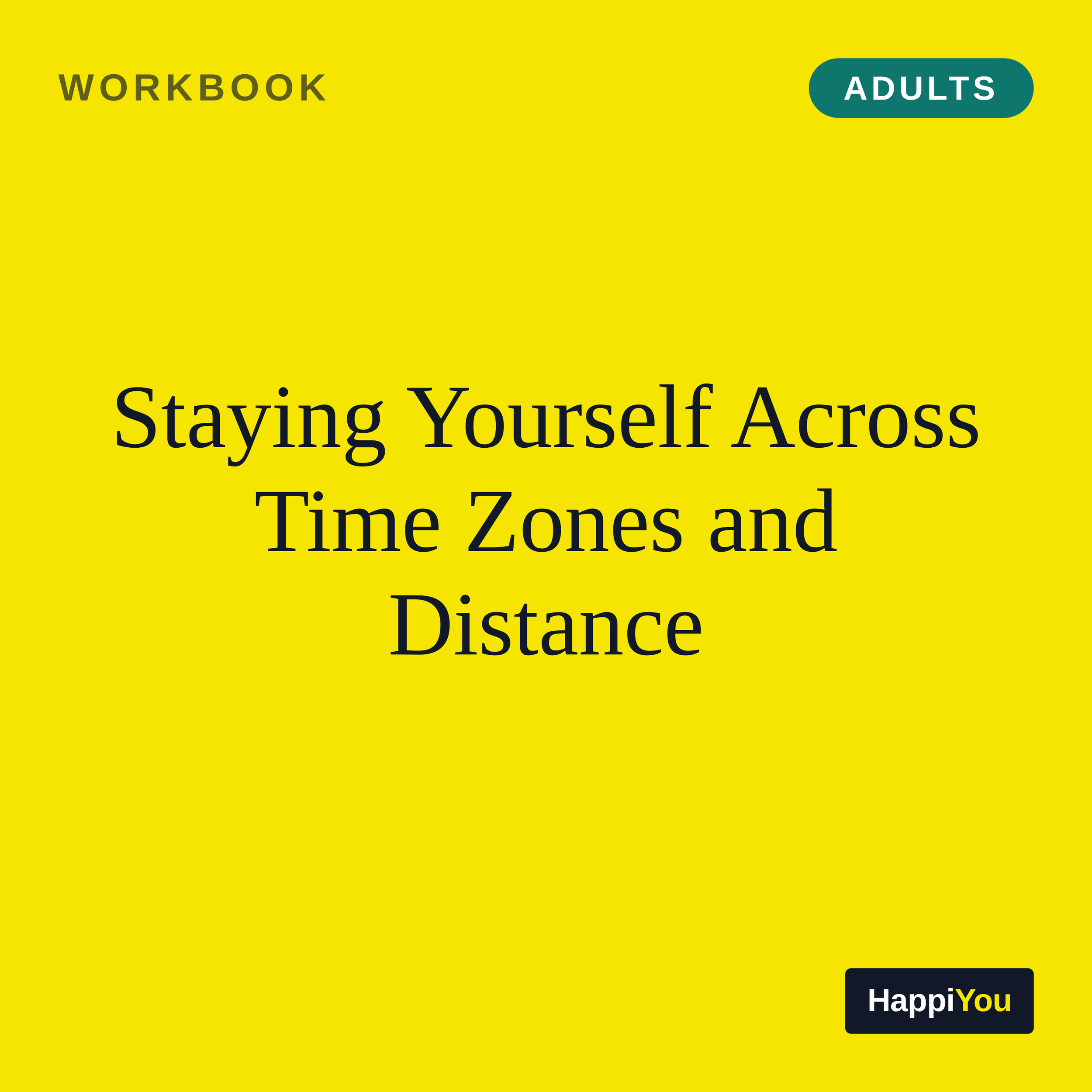 Staying Yourself Across Time Zones and Distance