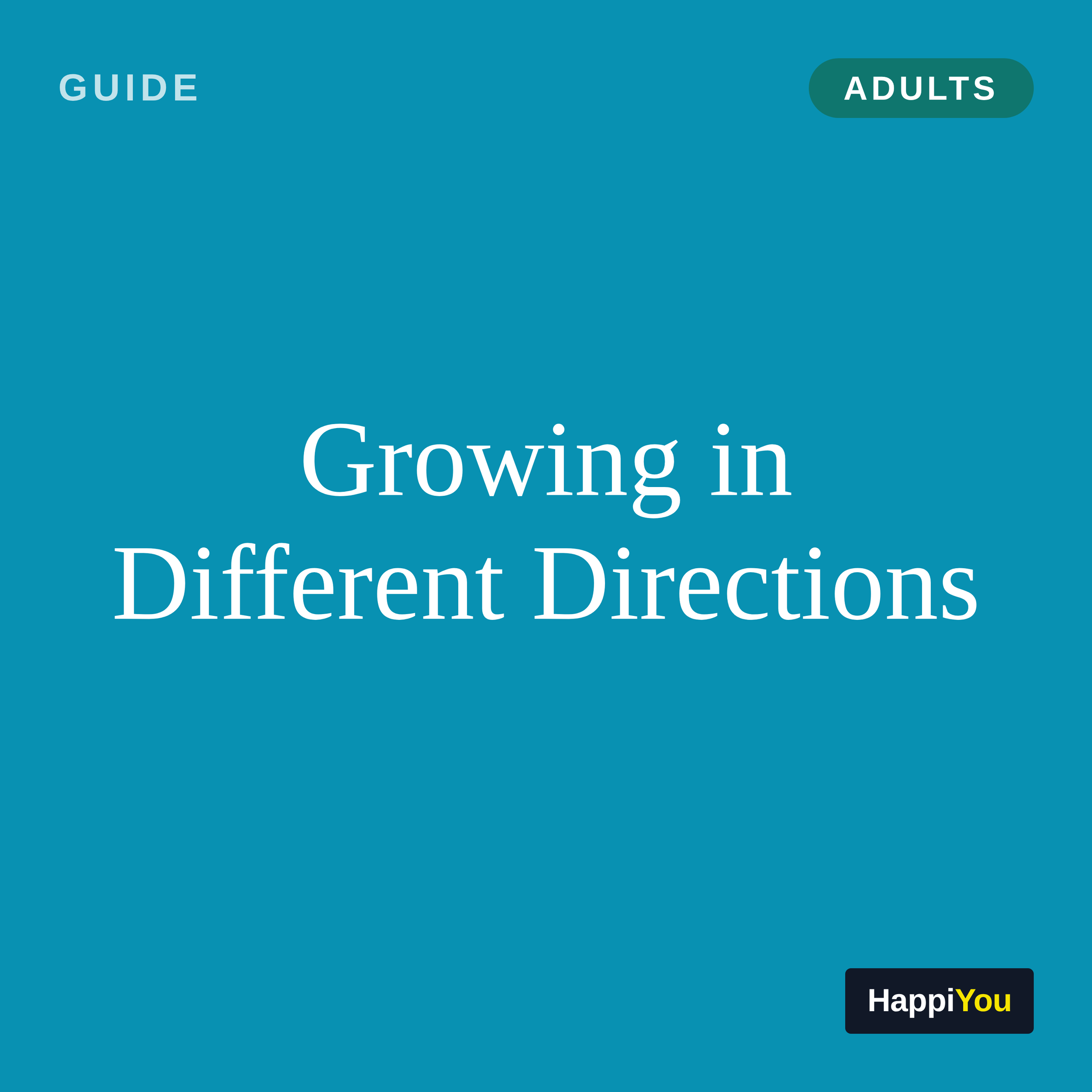 Growing in Different Directions