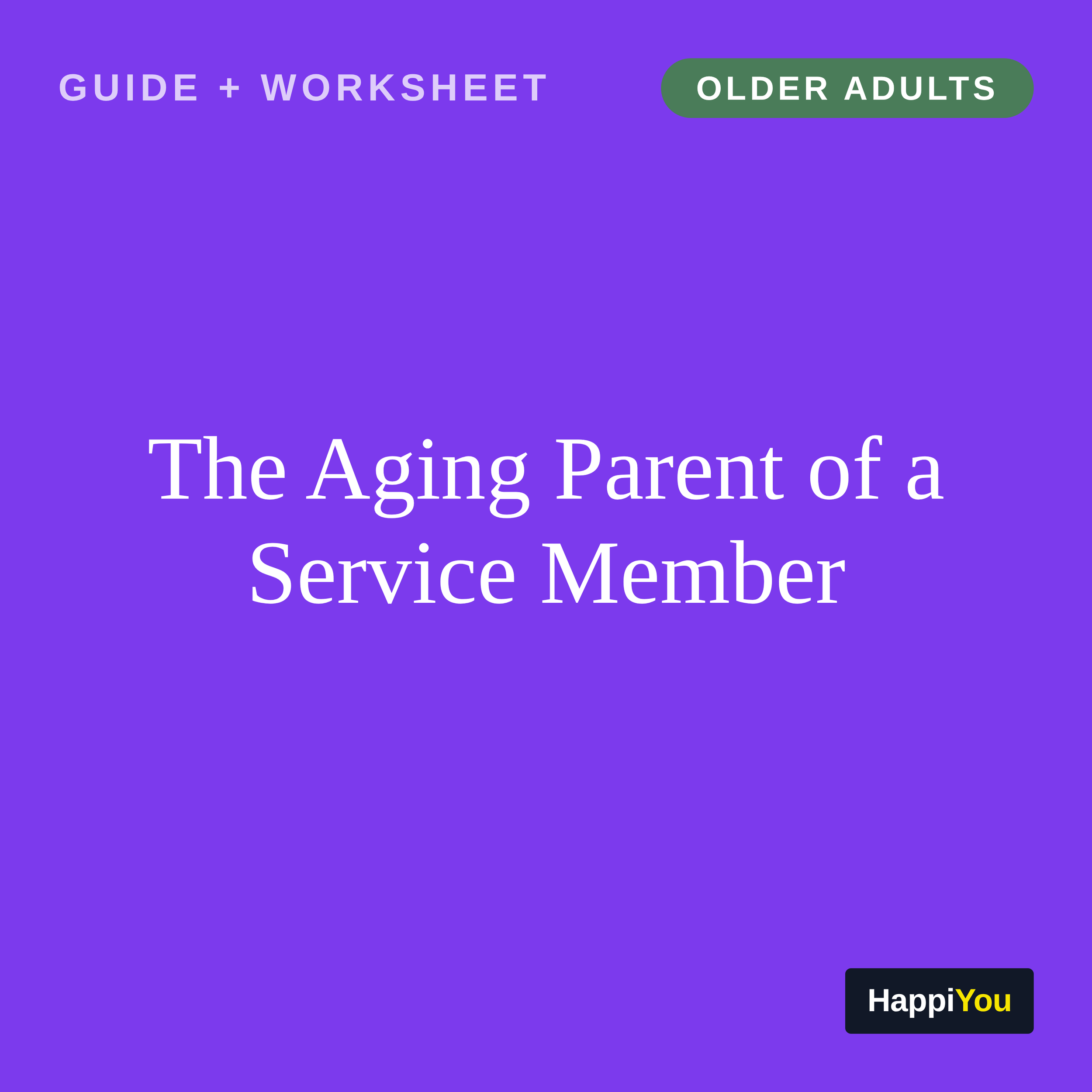 The Aging Parent of a Service Member