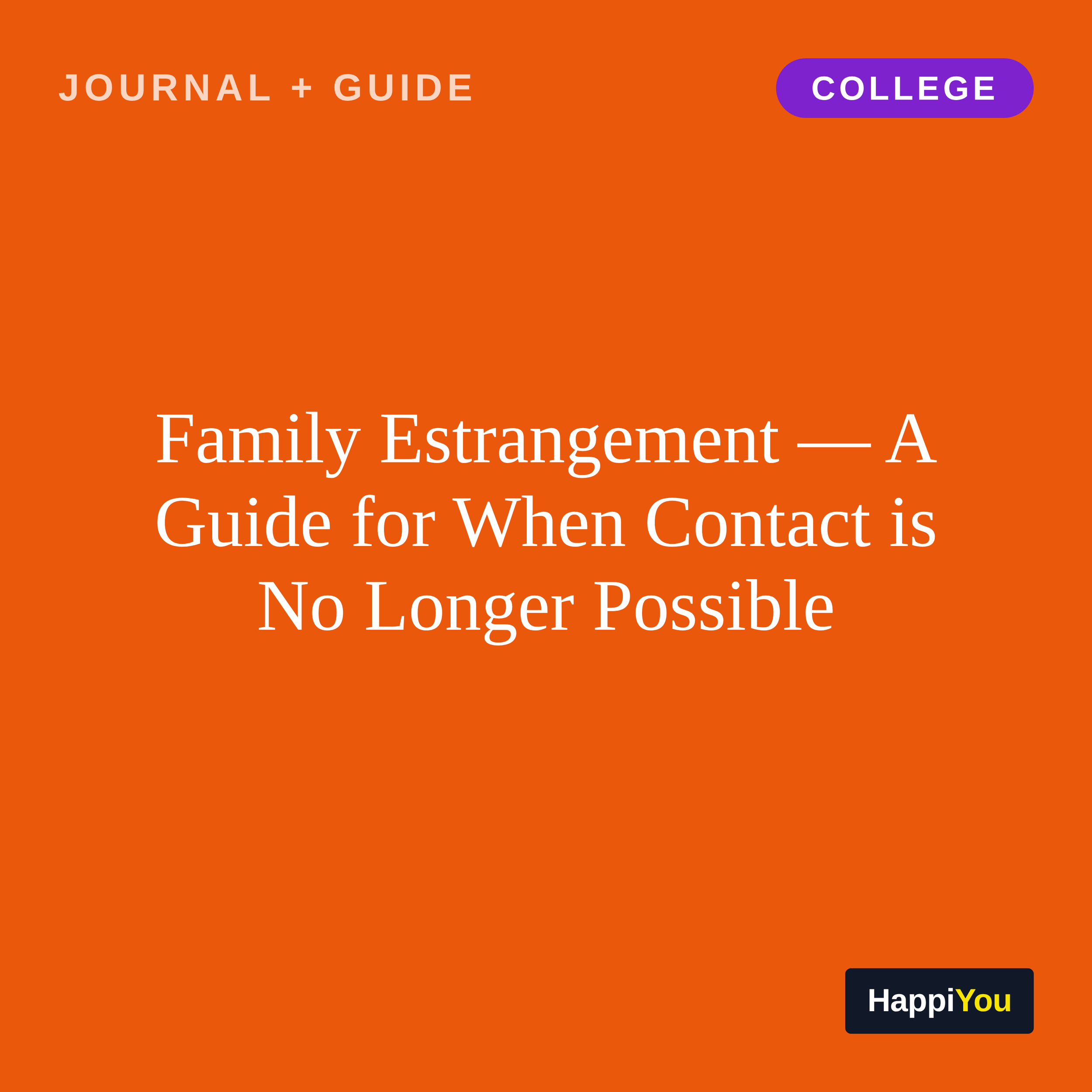 Family Estrangement