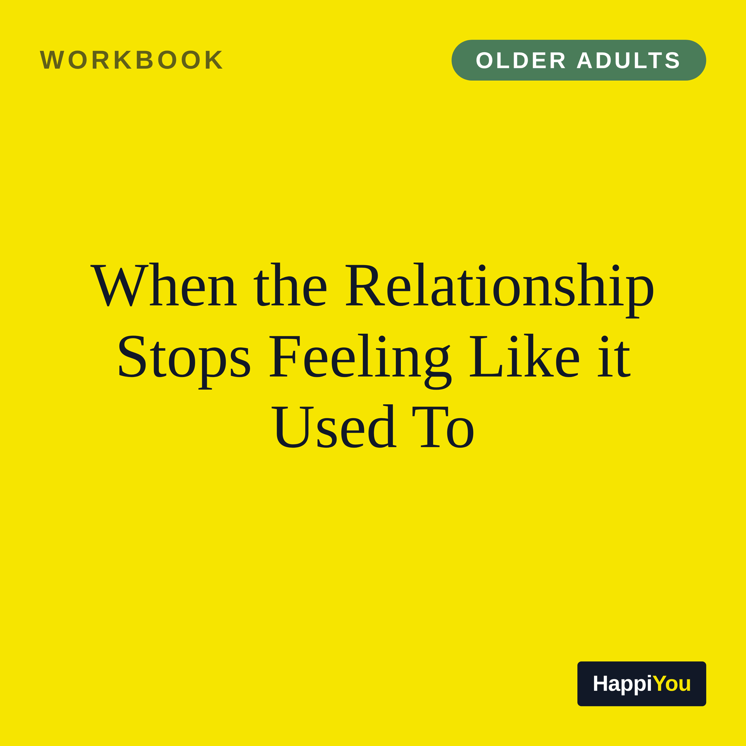 When the Relationship Stops Feeling Like It Used To