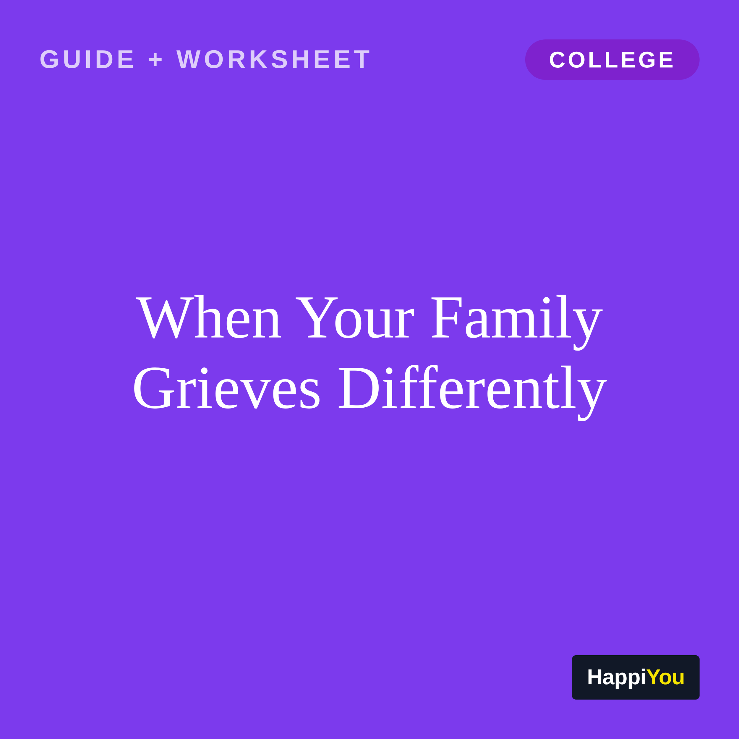 When Your Family Grieves Differently