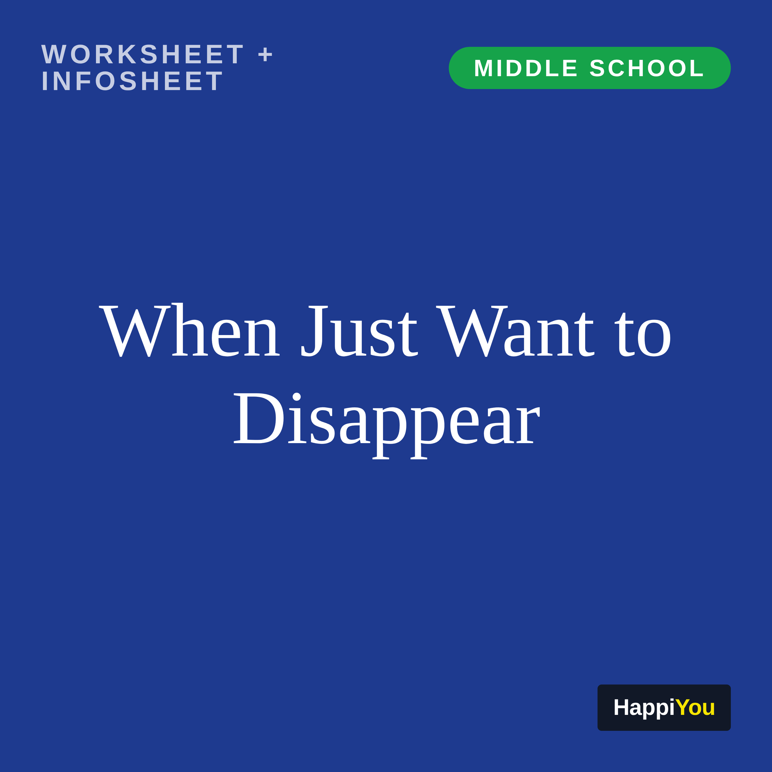 The Avoidant Urge to Flee
