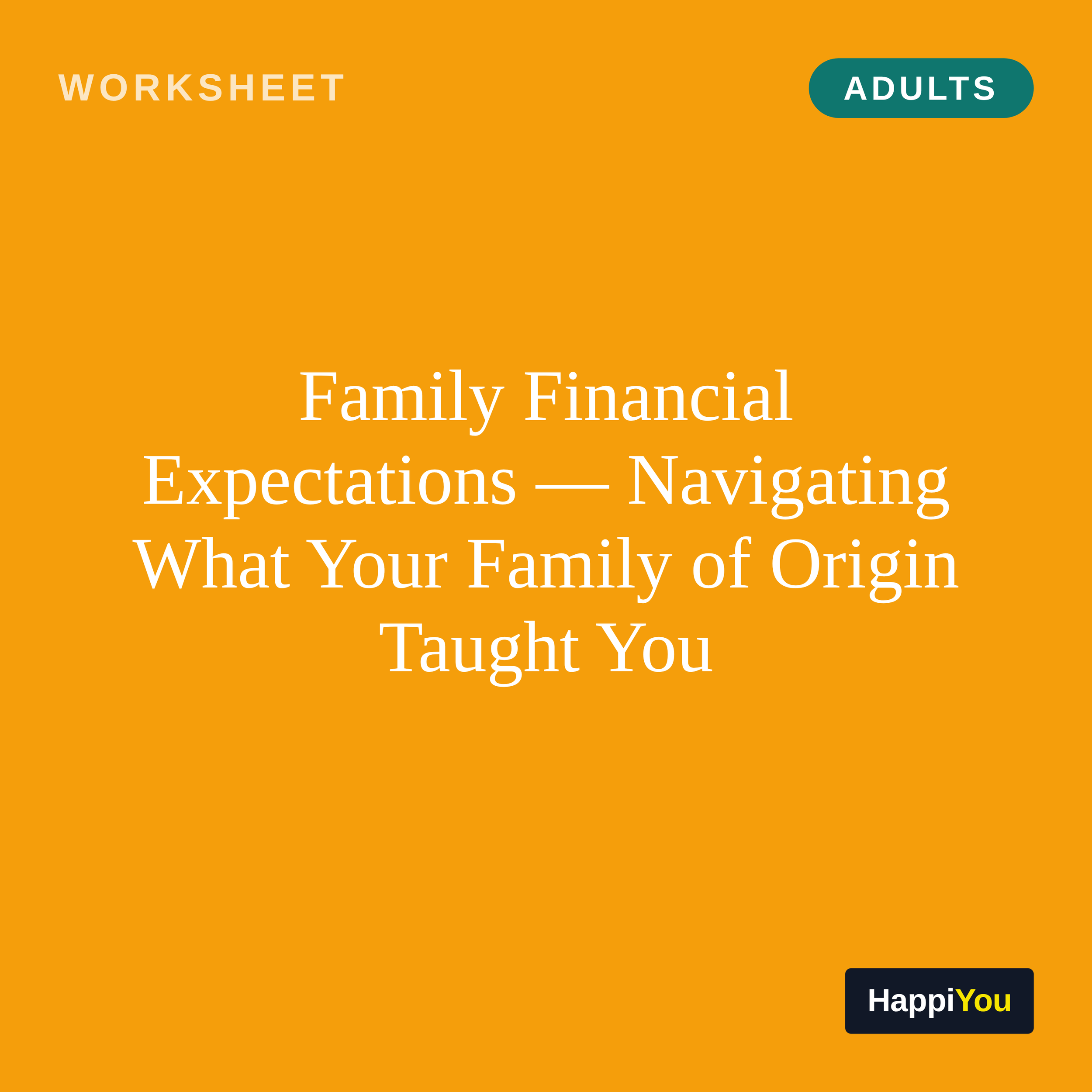 Family Financial Expectations