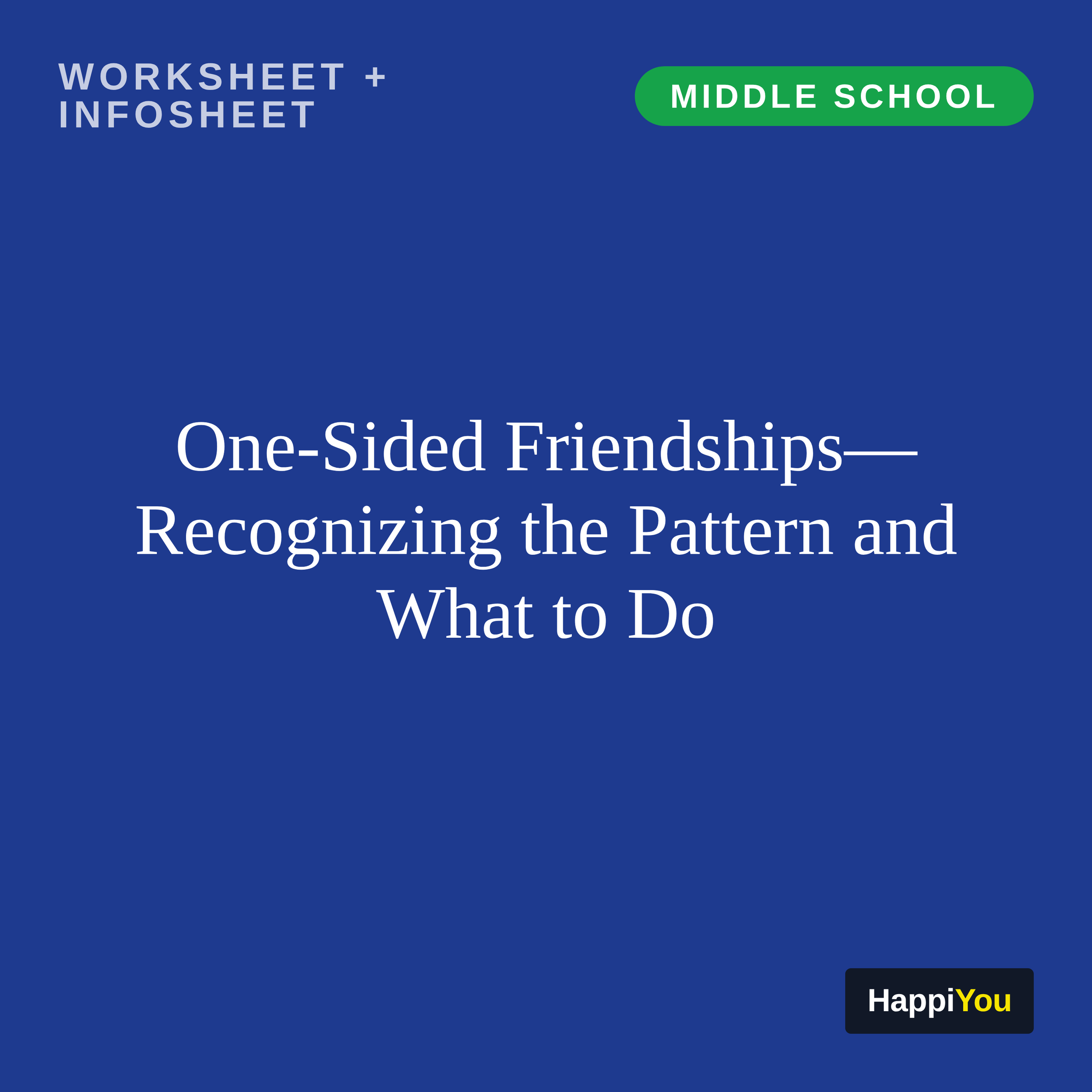 One-sided Friendships