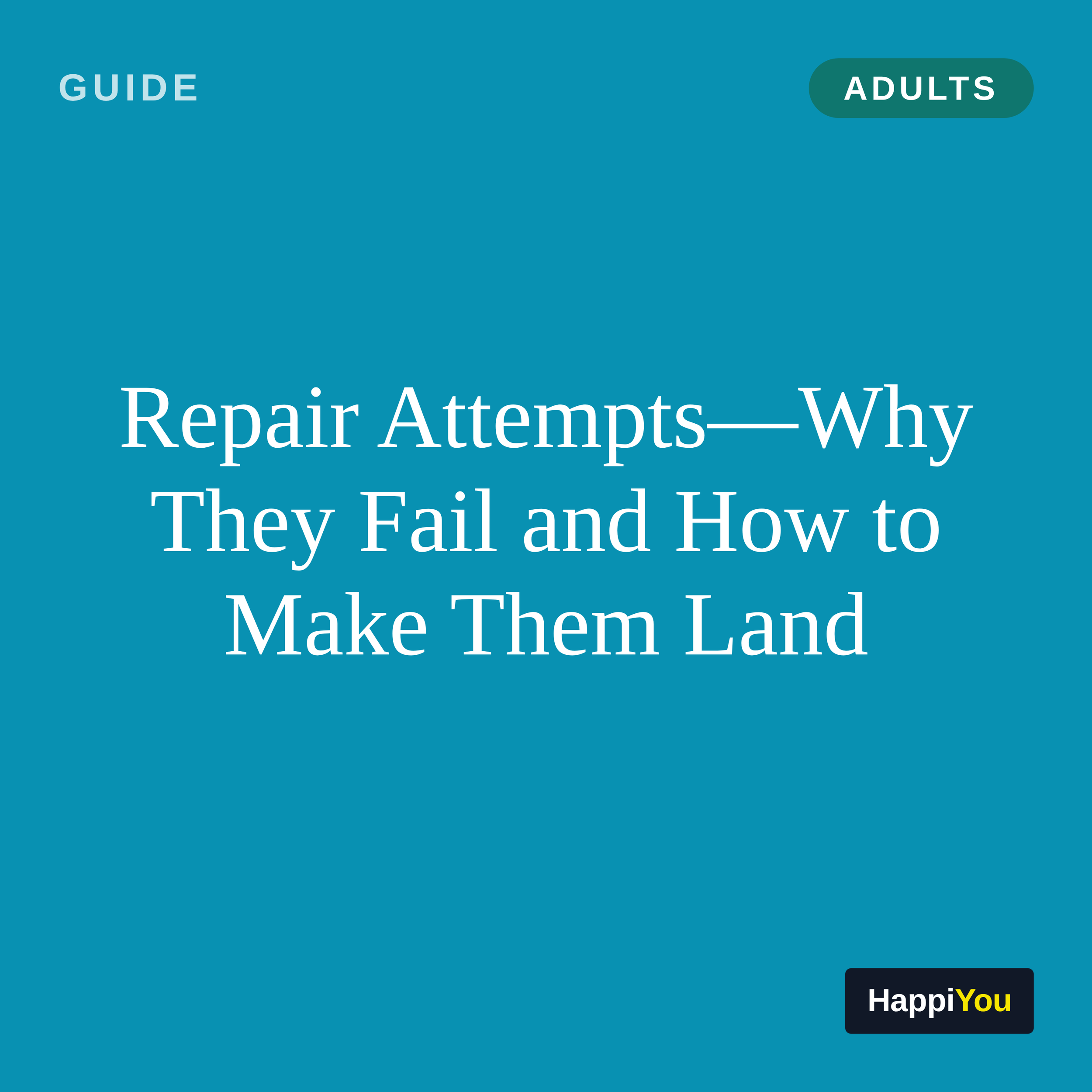 Repair Attempts