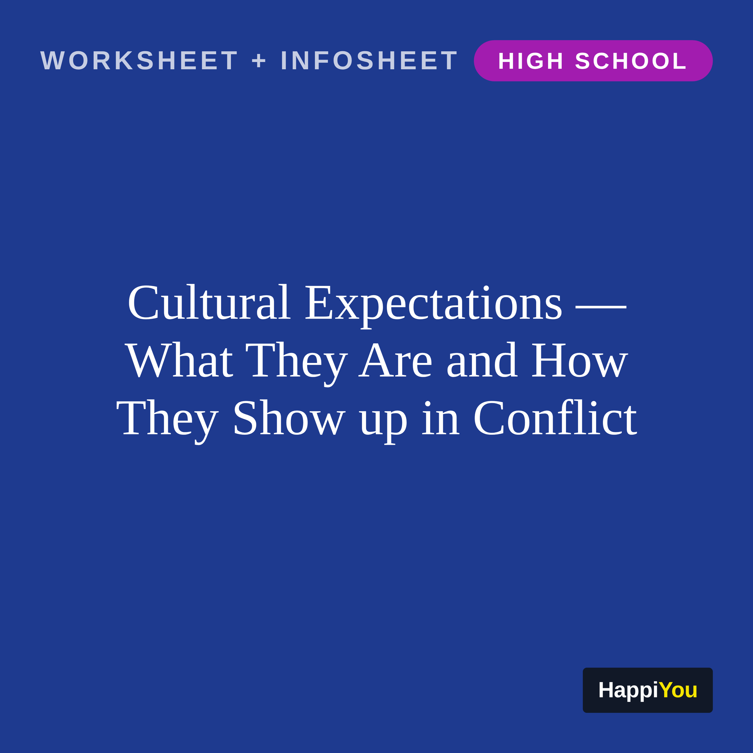 Cultural Expectations