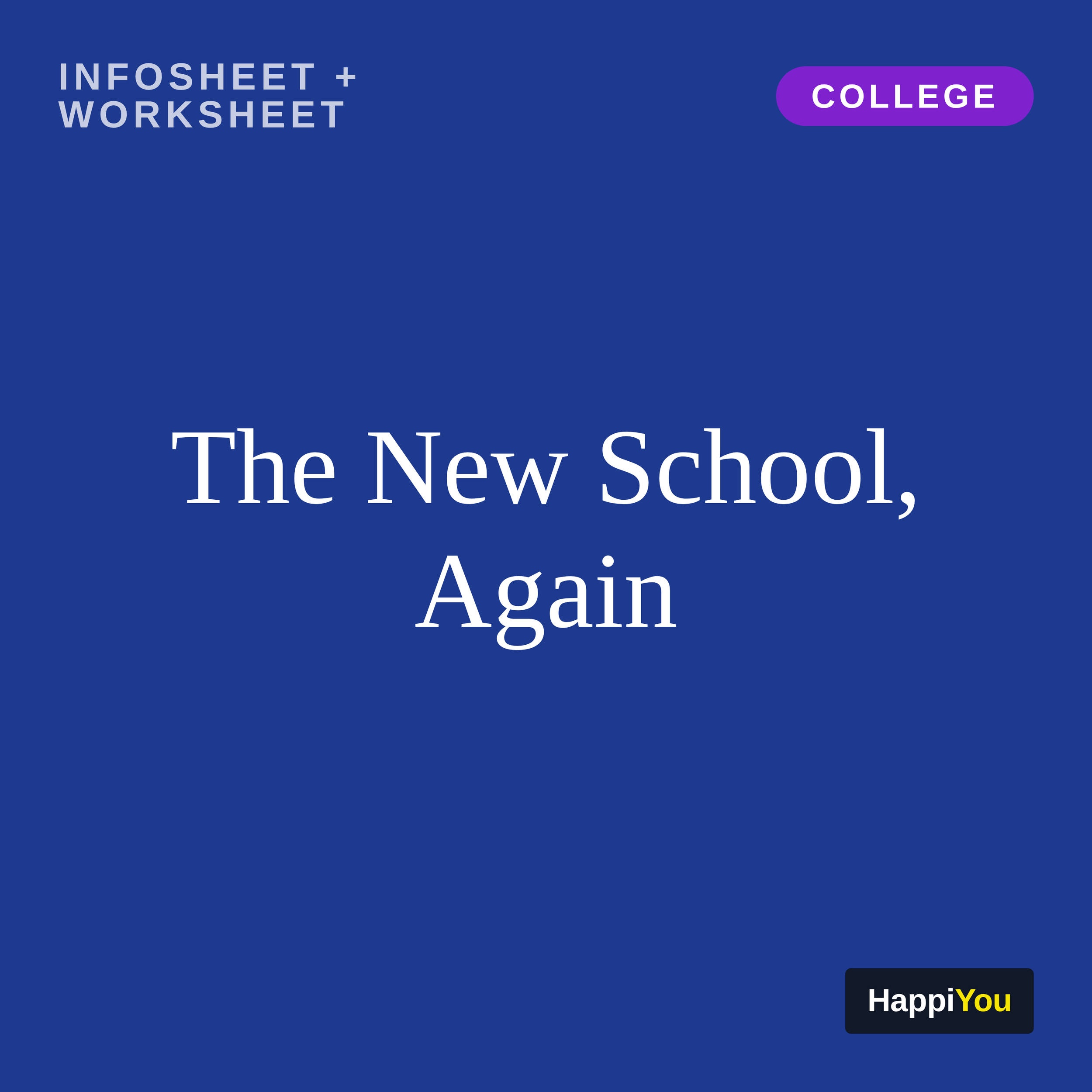The New School, Again