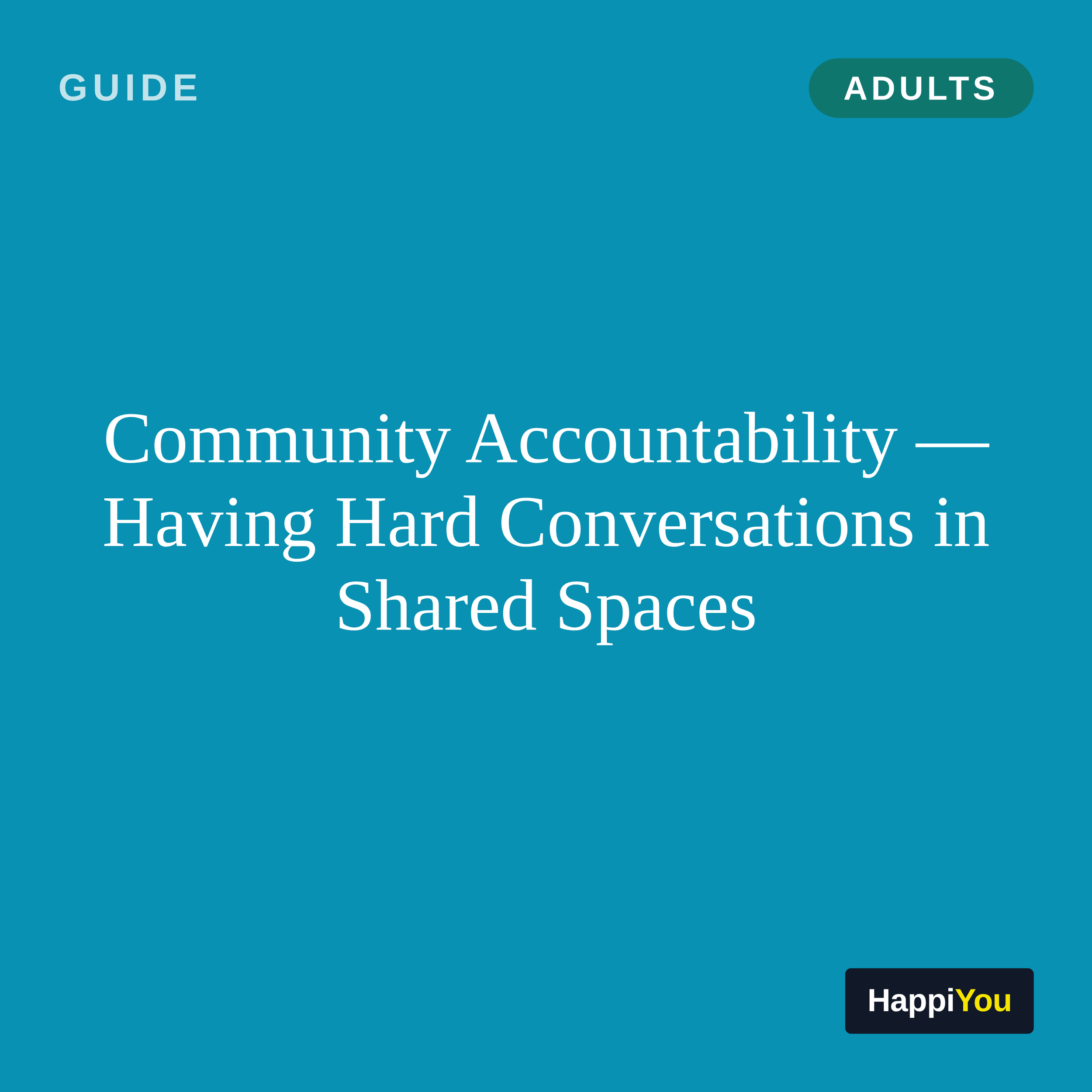Community Accountability