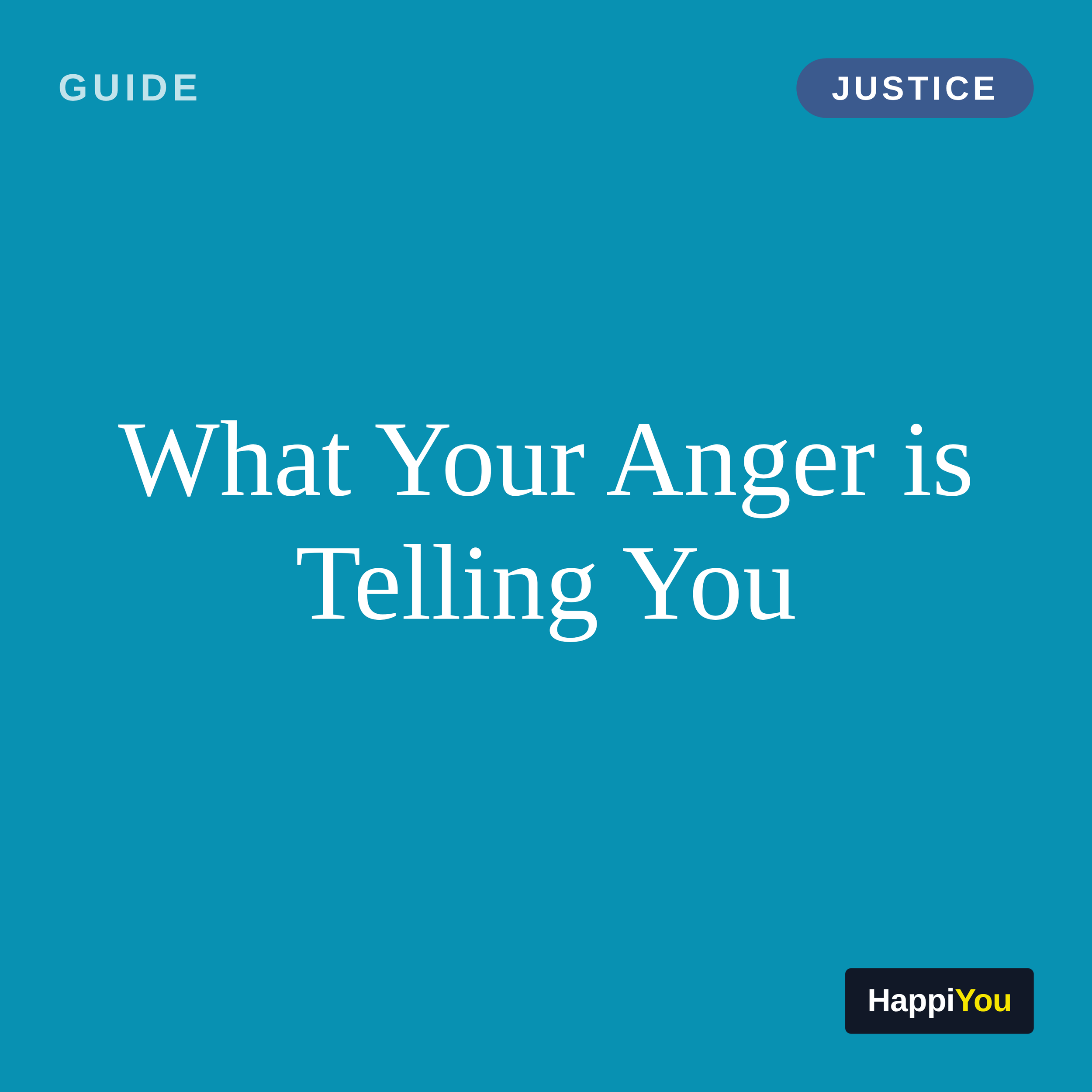 What Your Anger Is Telling You