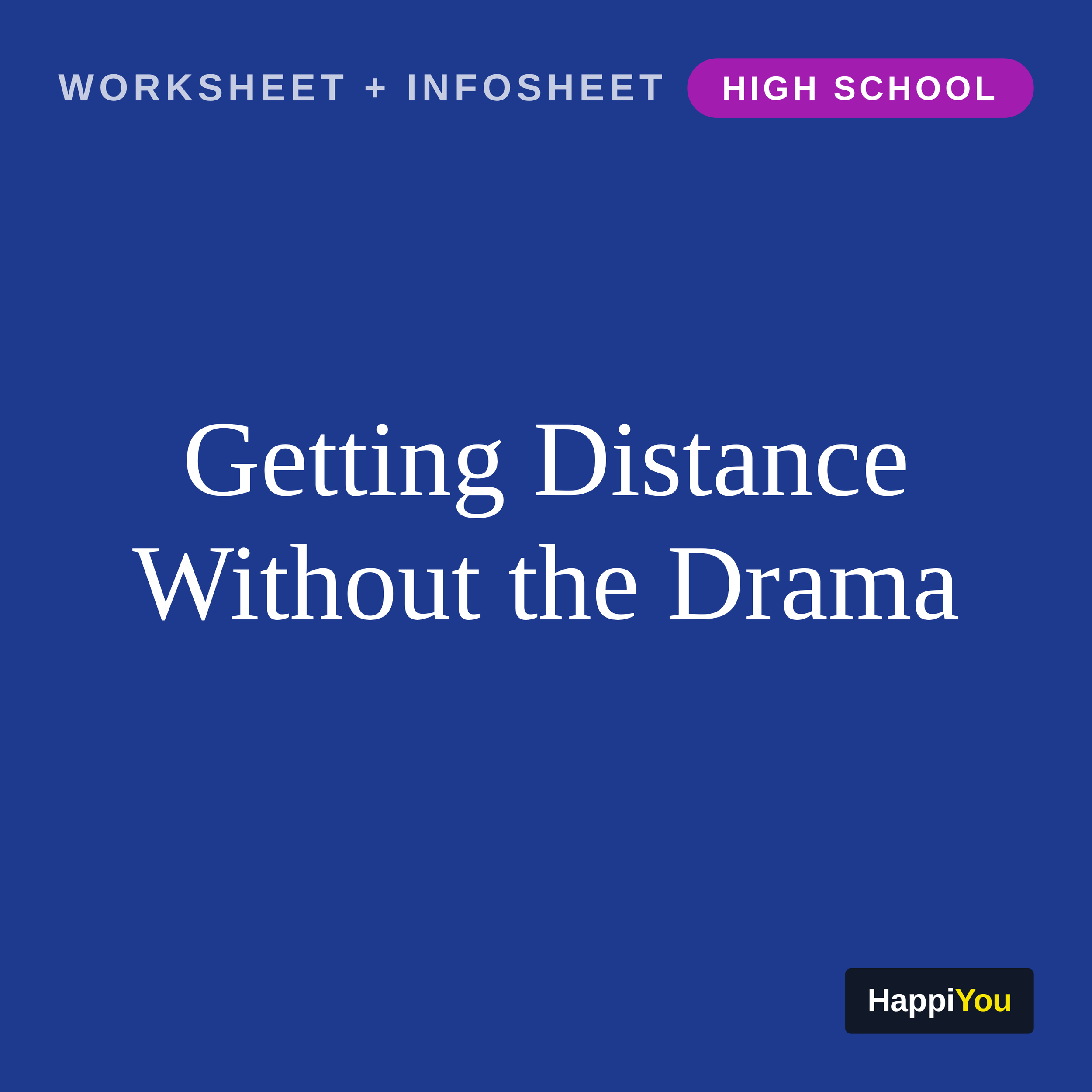 Quiet Distance Instead of a Dramatic Exit