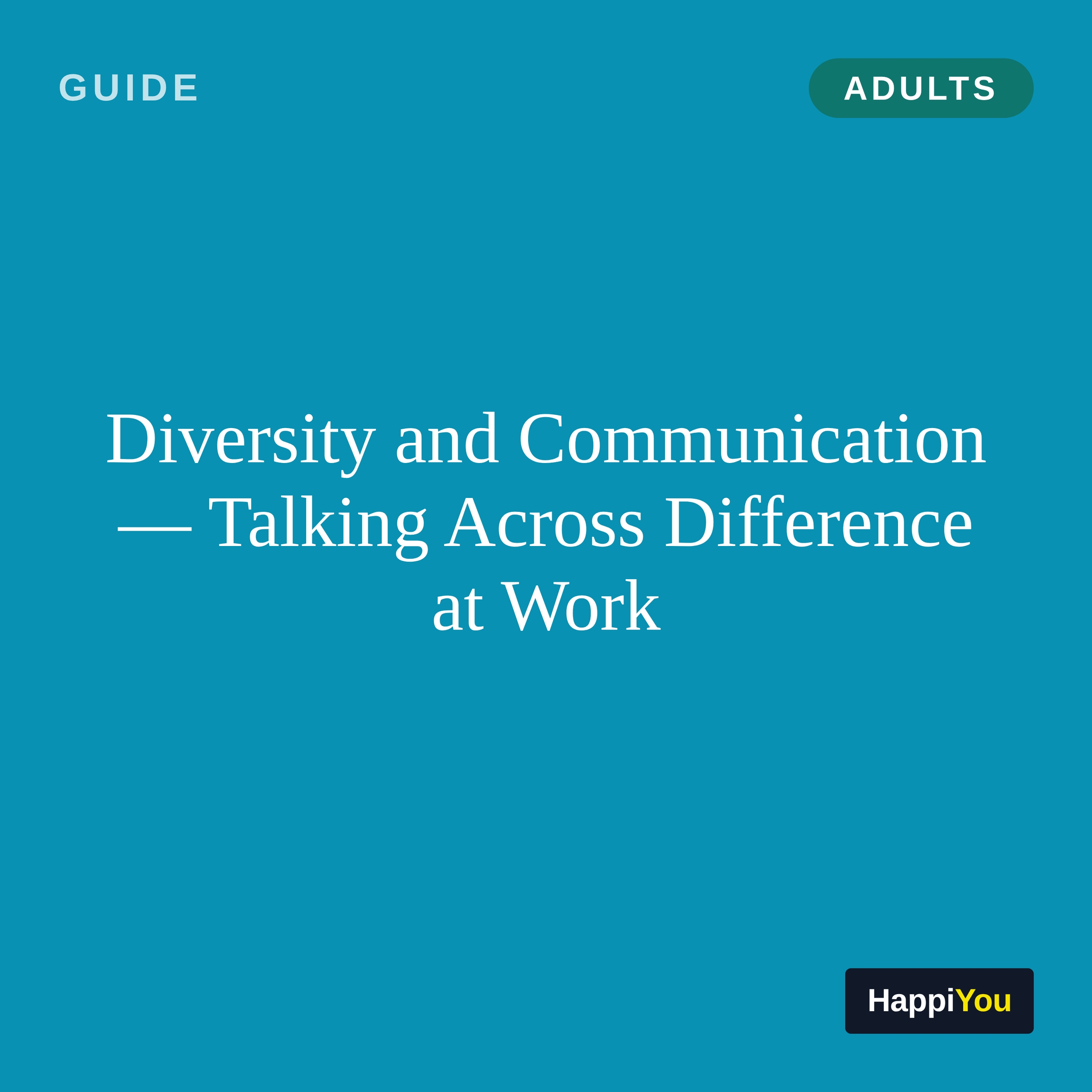 Diversity and Communication