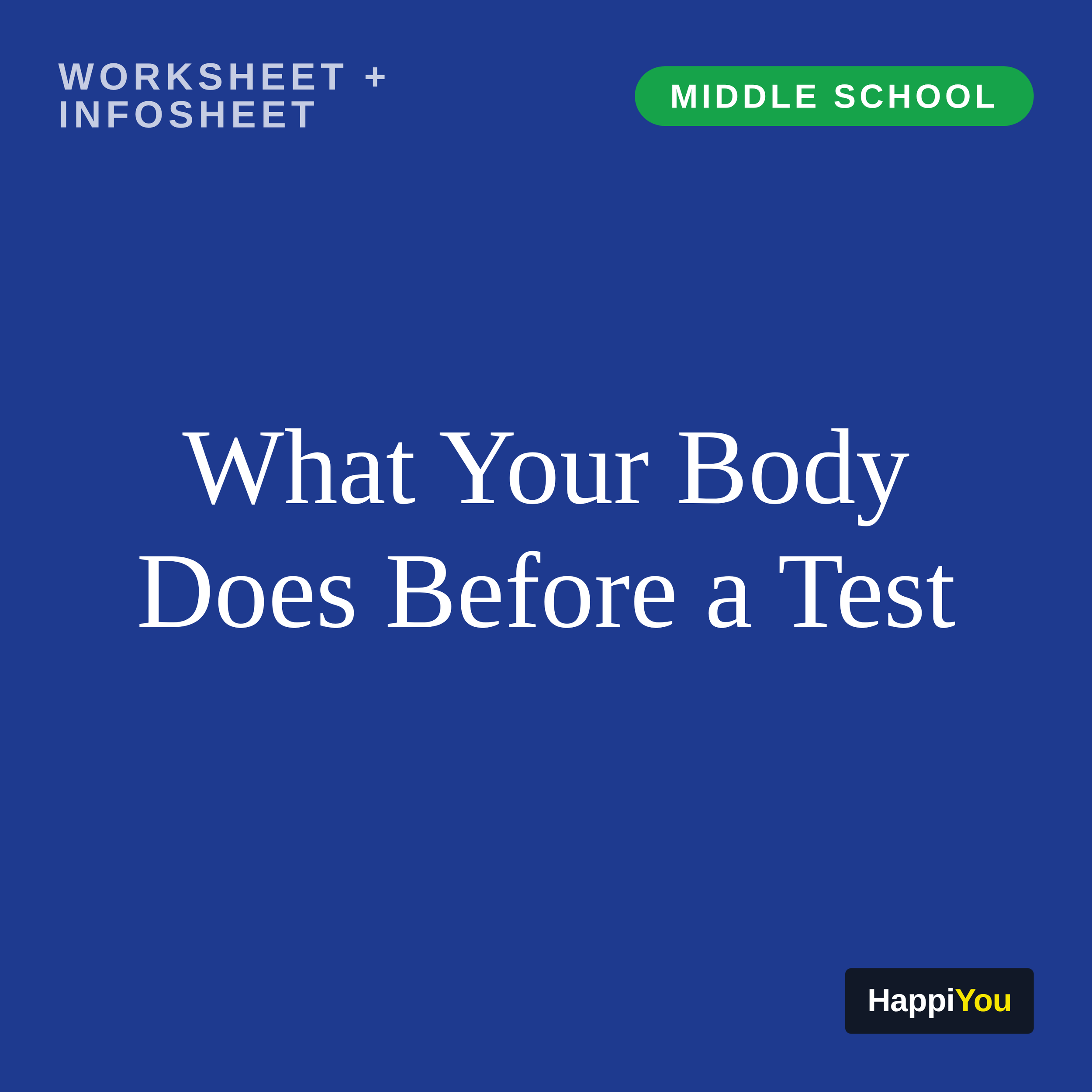 What Your Body Does Before a Test