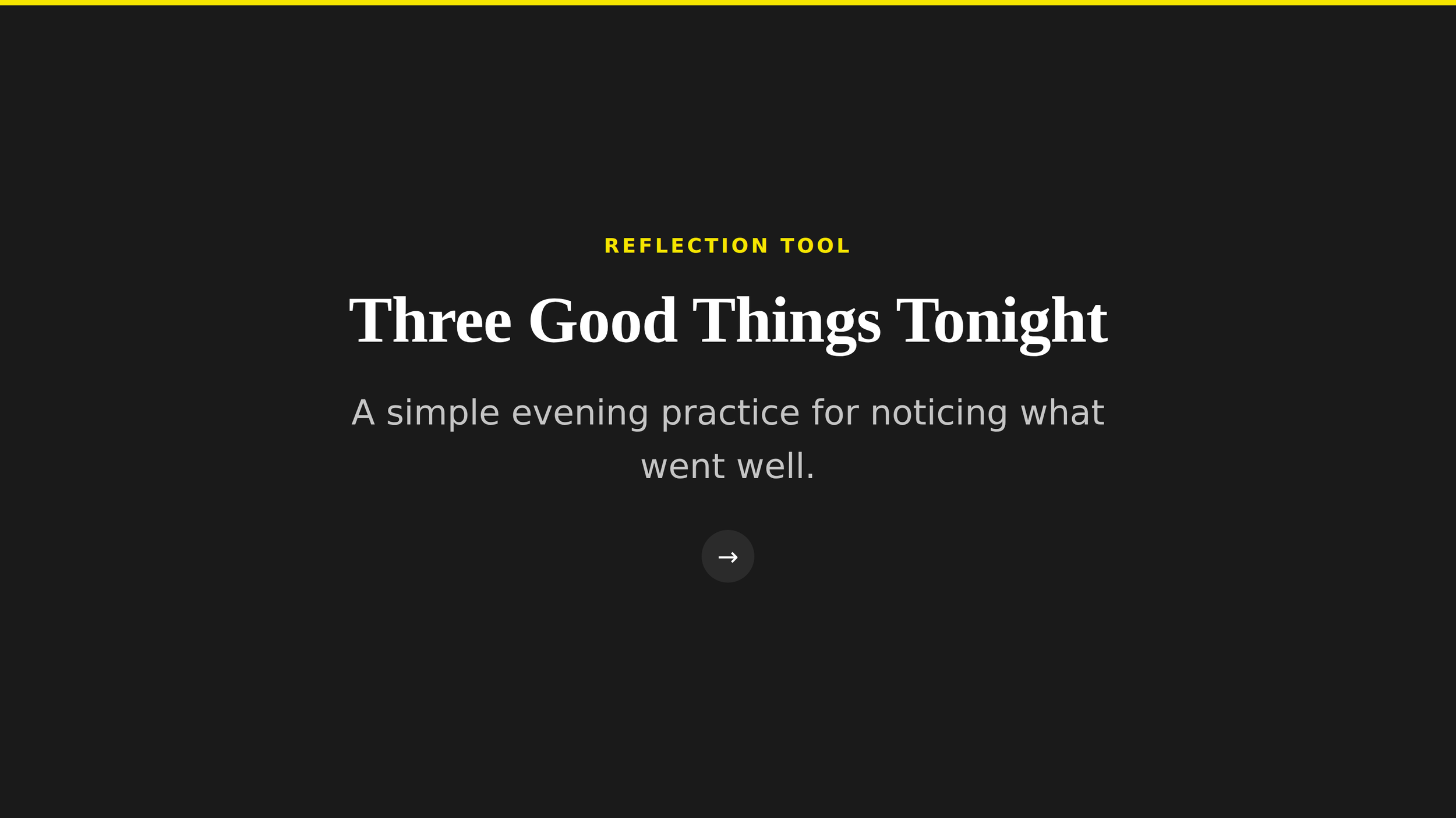 A33_three-good-things-tonight.png