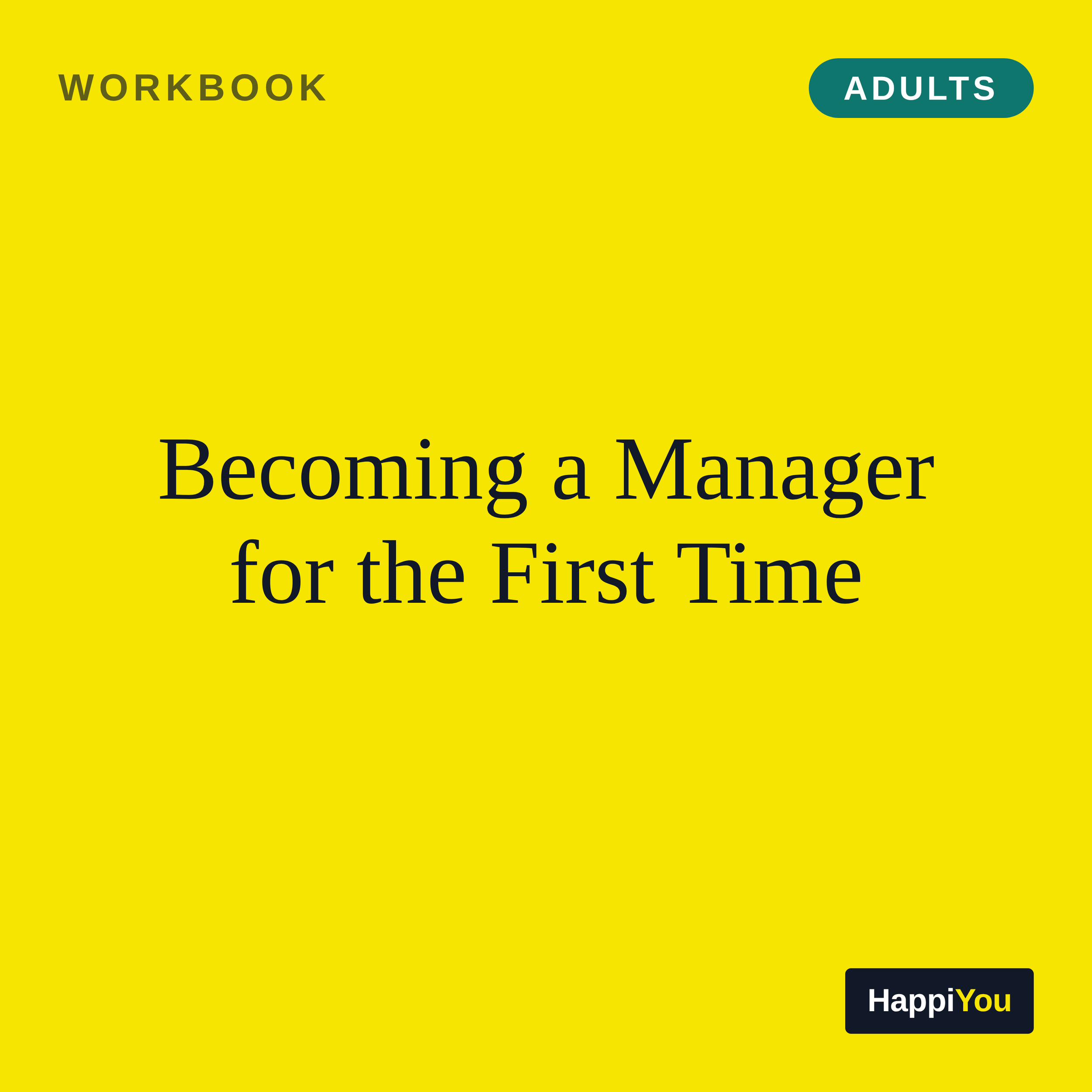 Becoming a Manager for the First Time