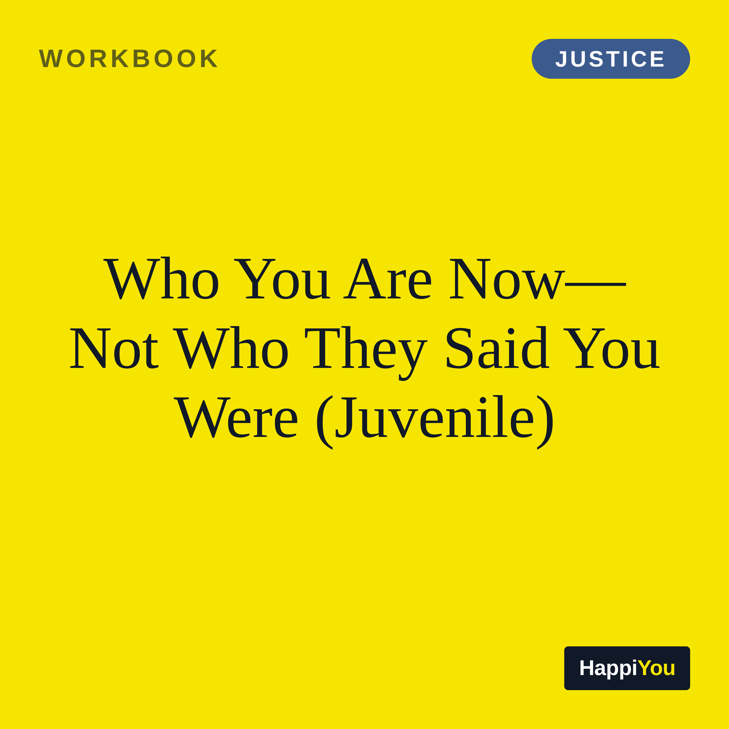 Who You Are Now