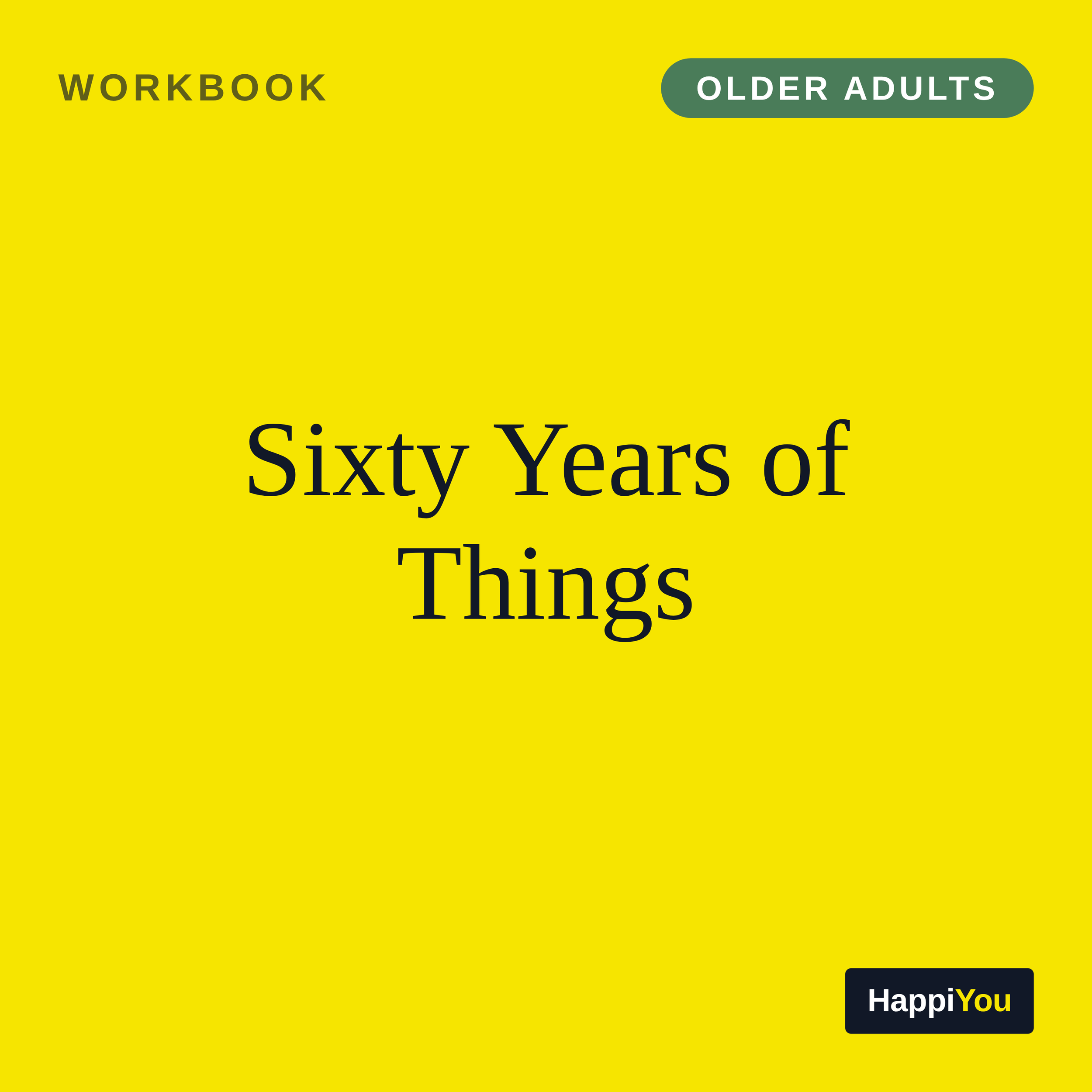 Sixty Years of Things