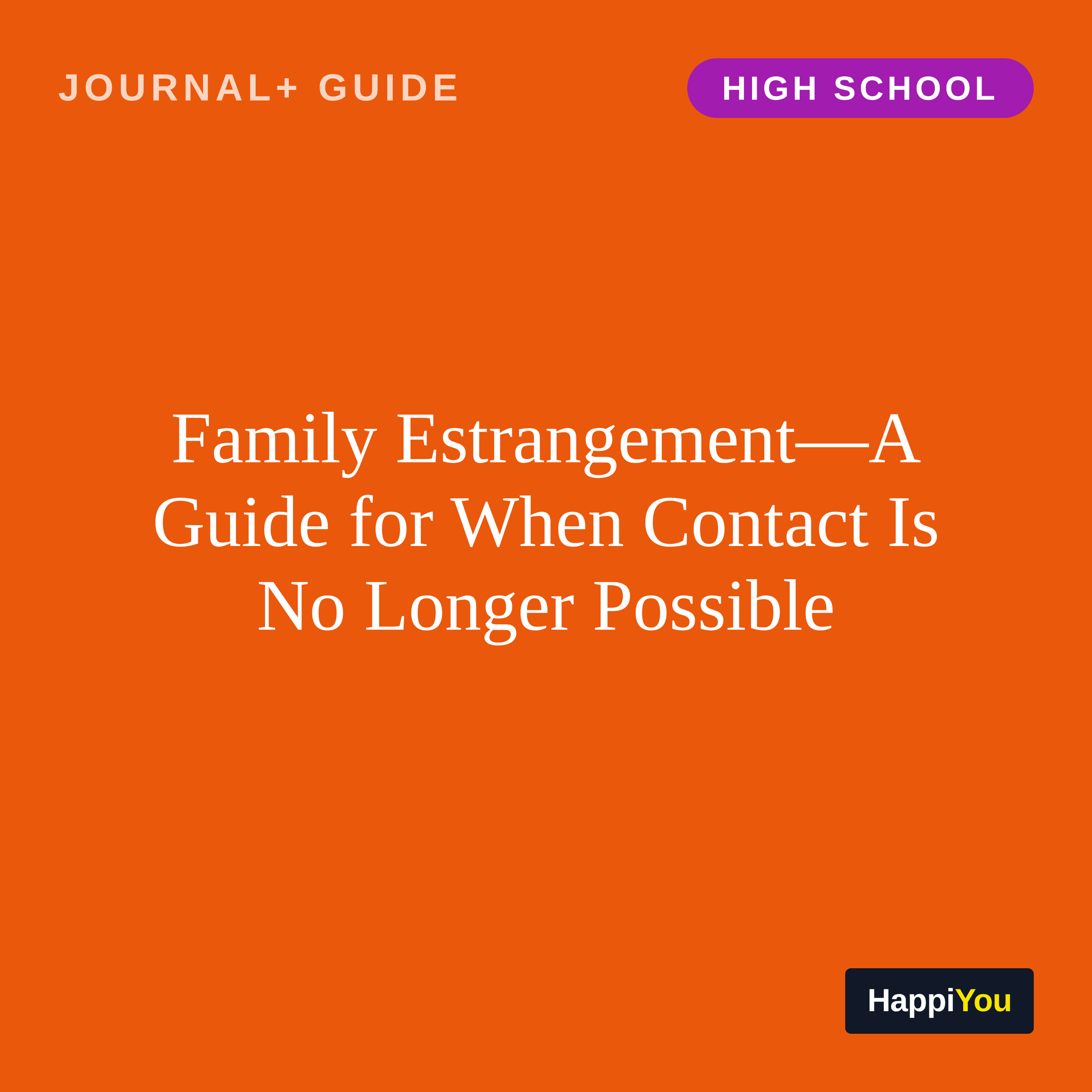Family Estrangement
