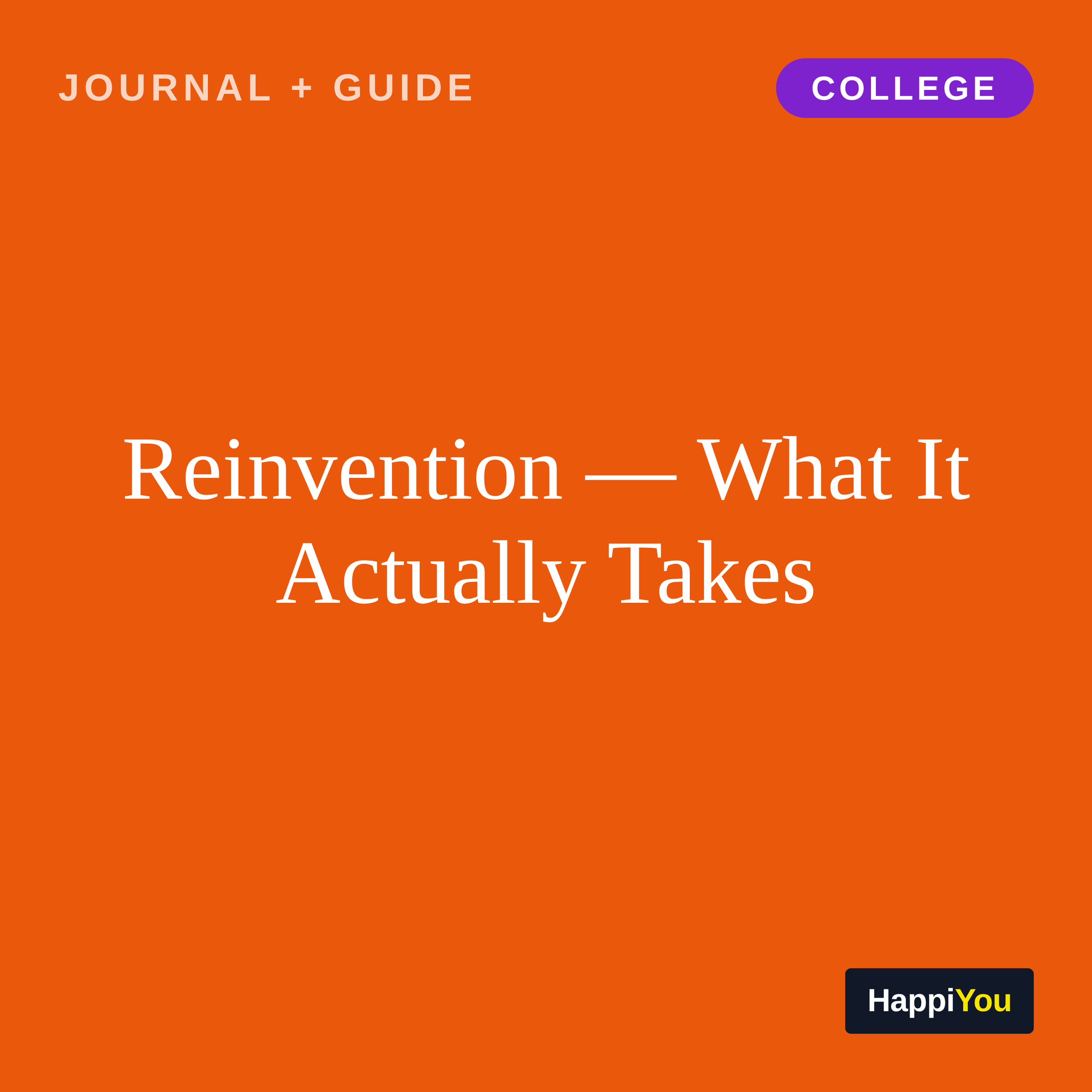 Reinvention