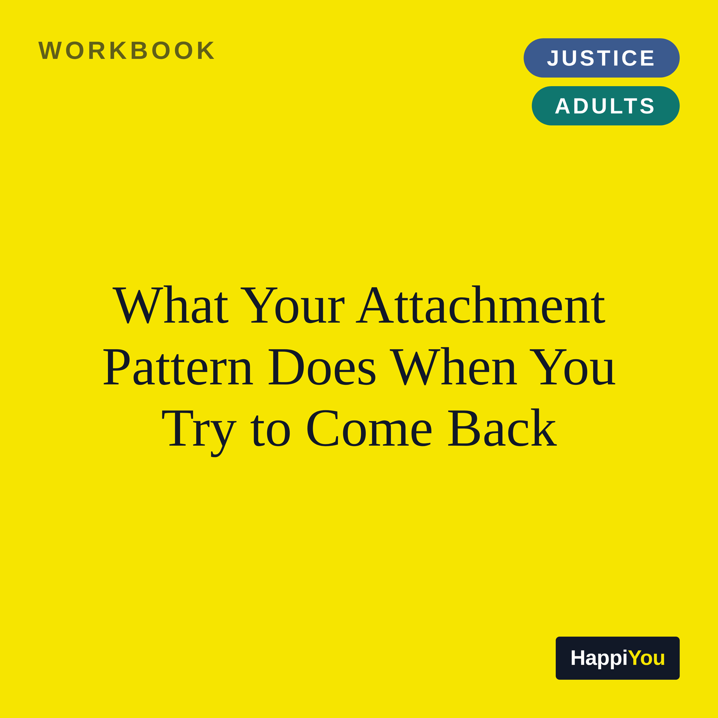 What Your Attachment Pattern Does When You Try to Come Back