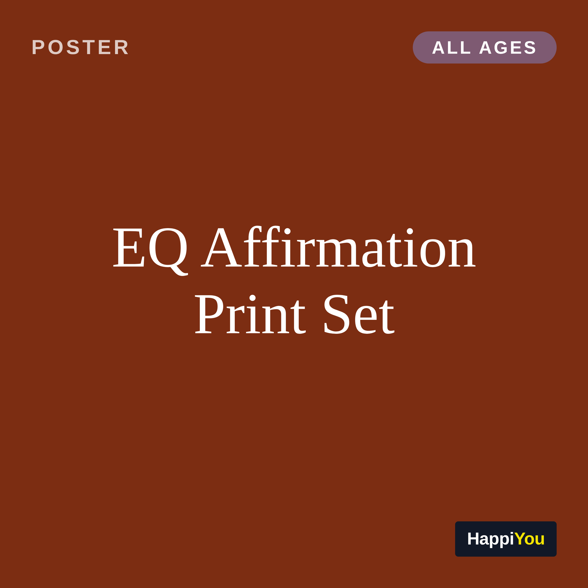 EQ Affirmation Print Set