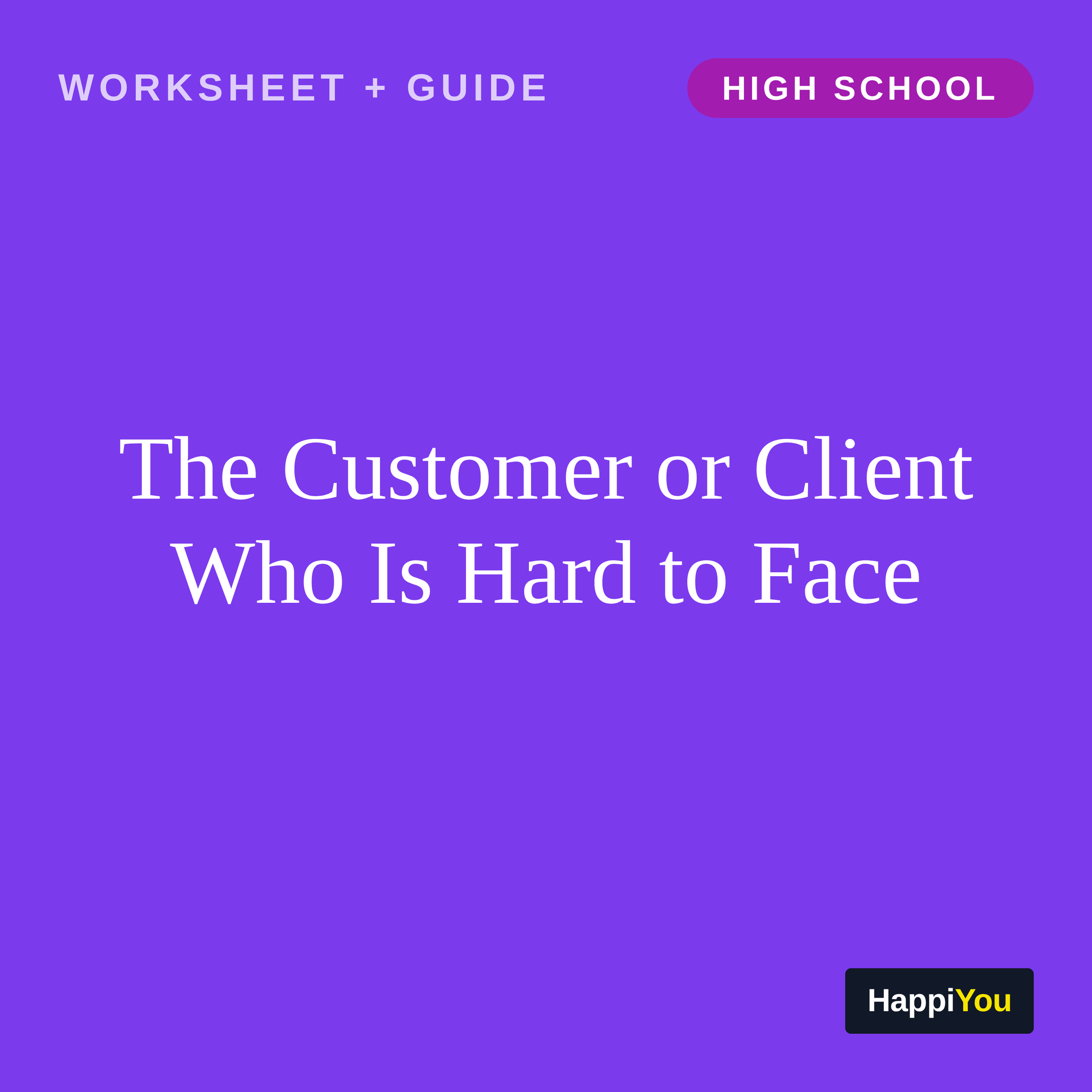 The Customer Who Yells