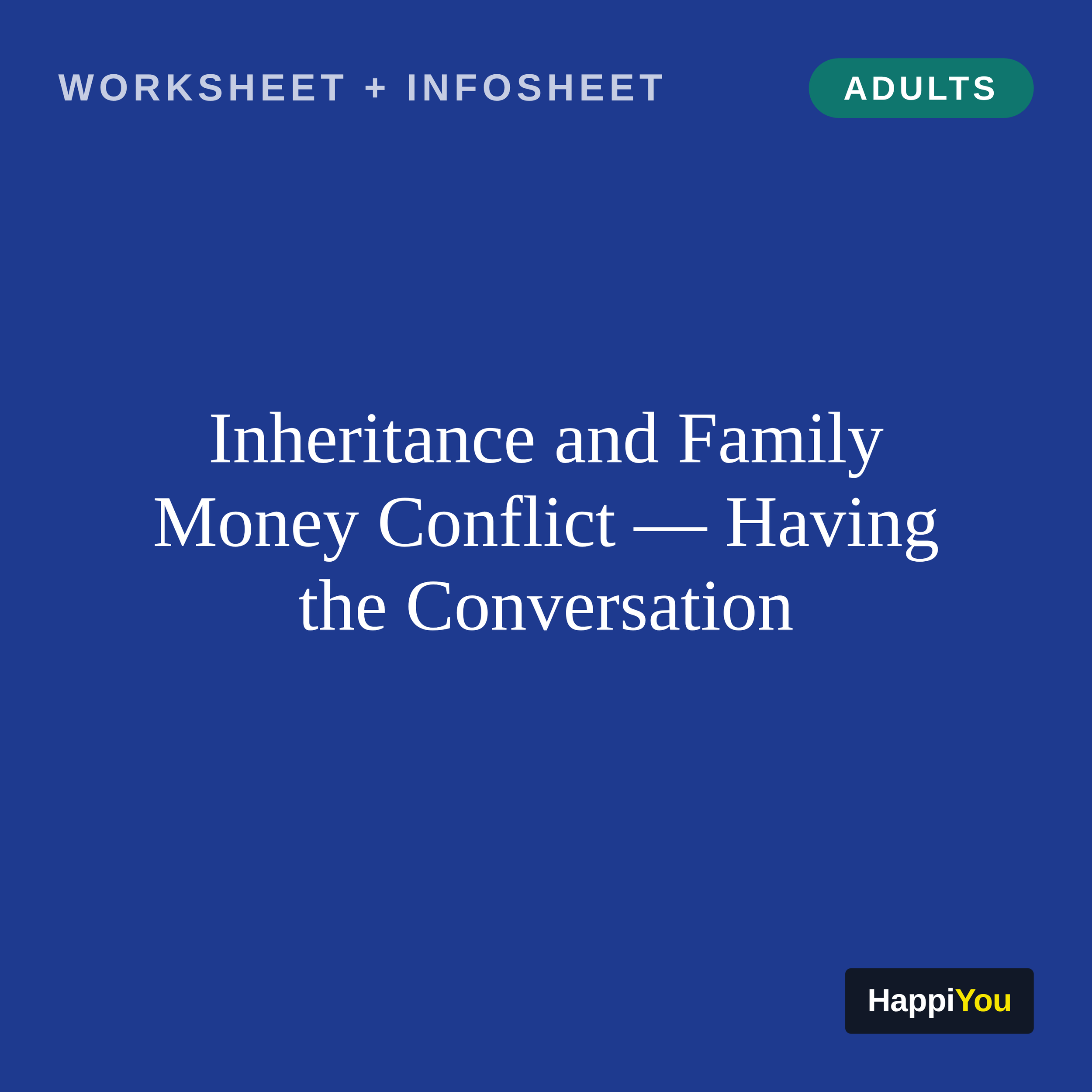 Inheritance and Family Money Conflict