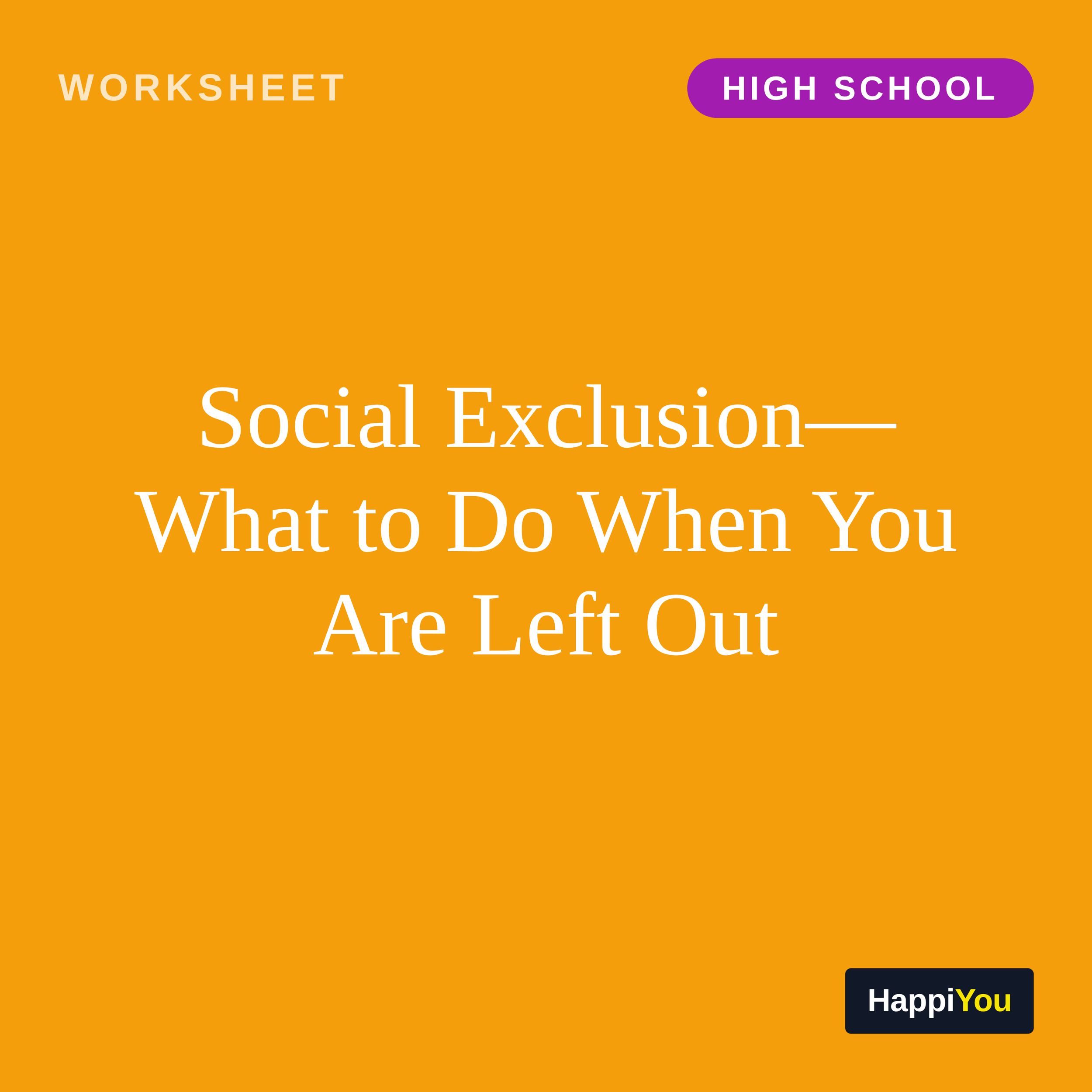 Social Exclusion