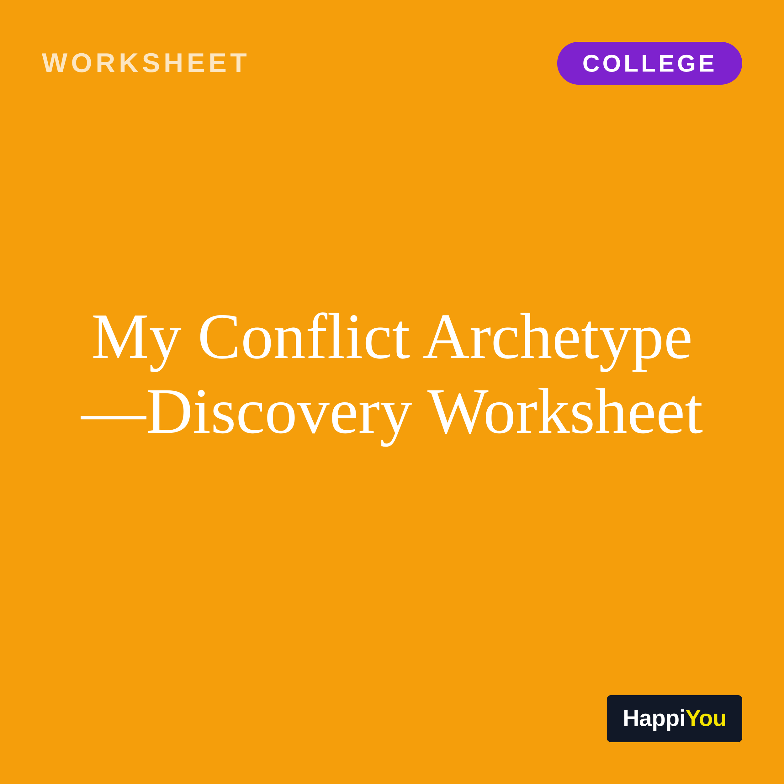 My Conflict Archetype