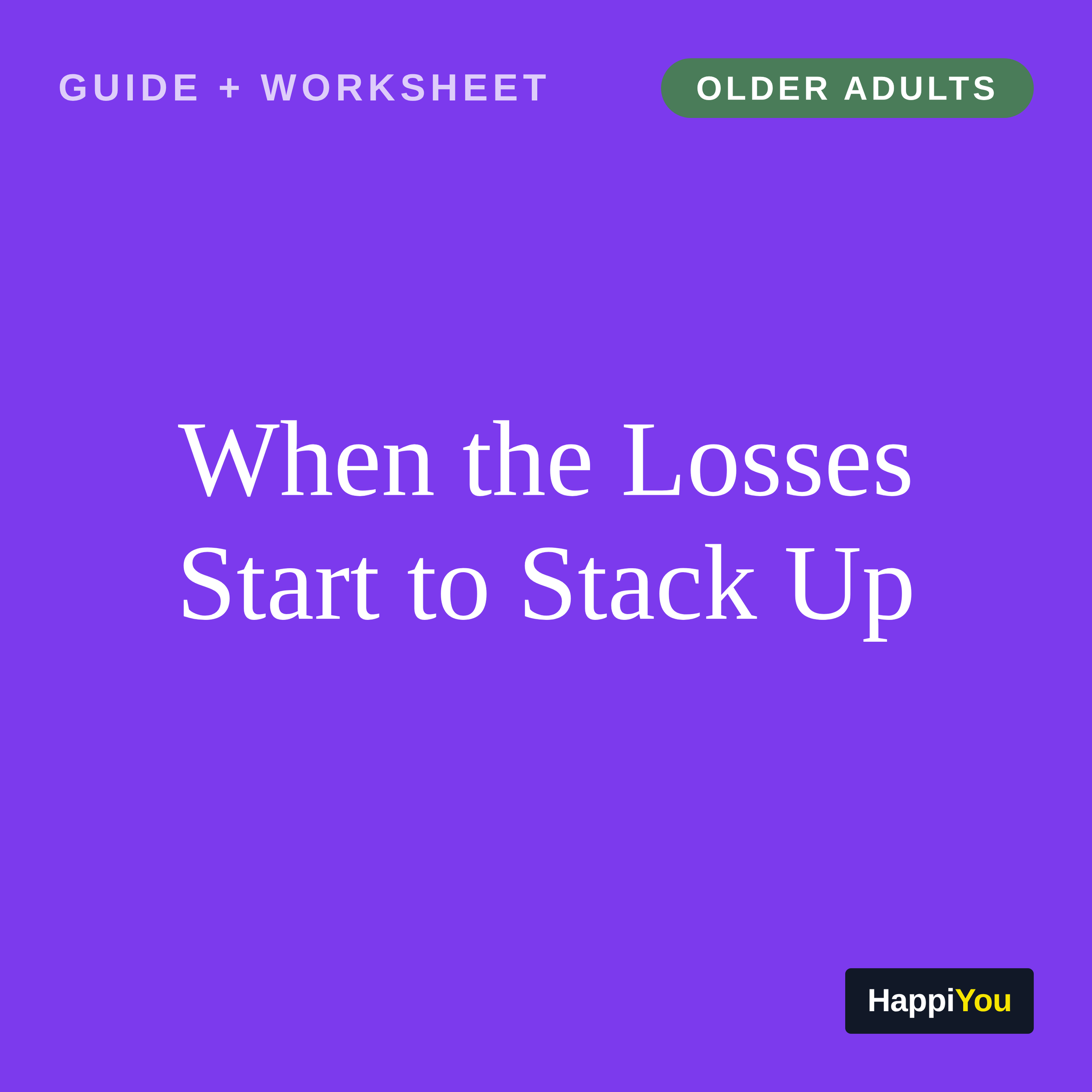 When the Losses Start to Stack Up