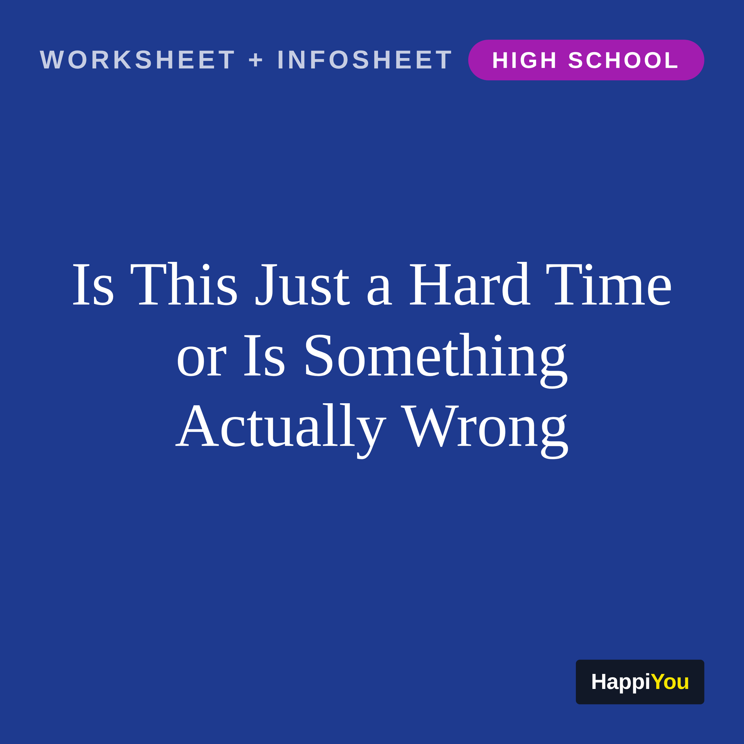 Telling a Hard Season Apart from a Wrong Fit