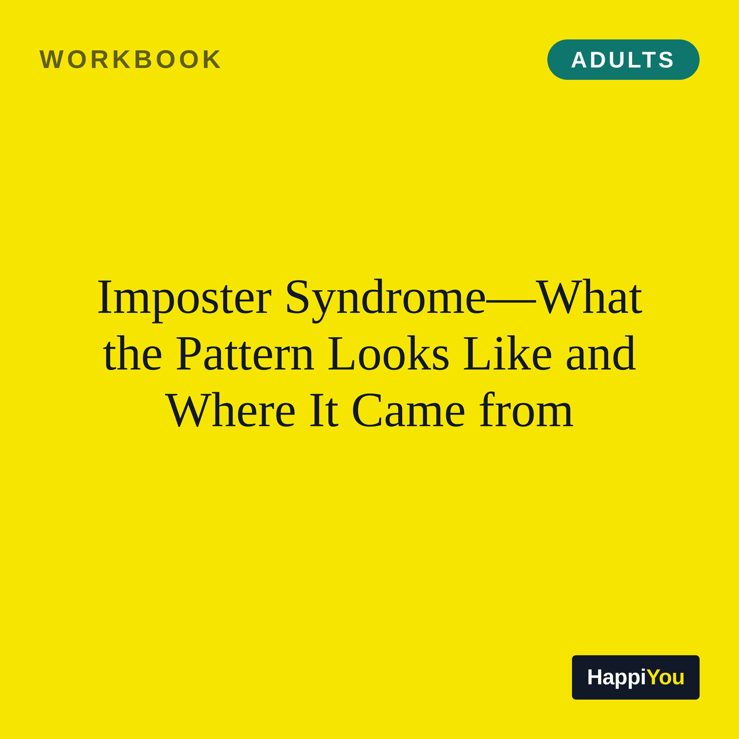 Imposter Syndrome