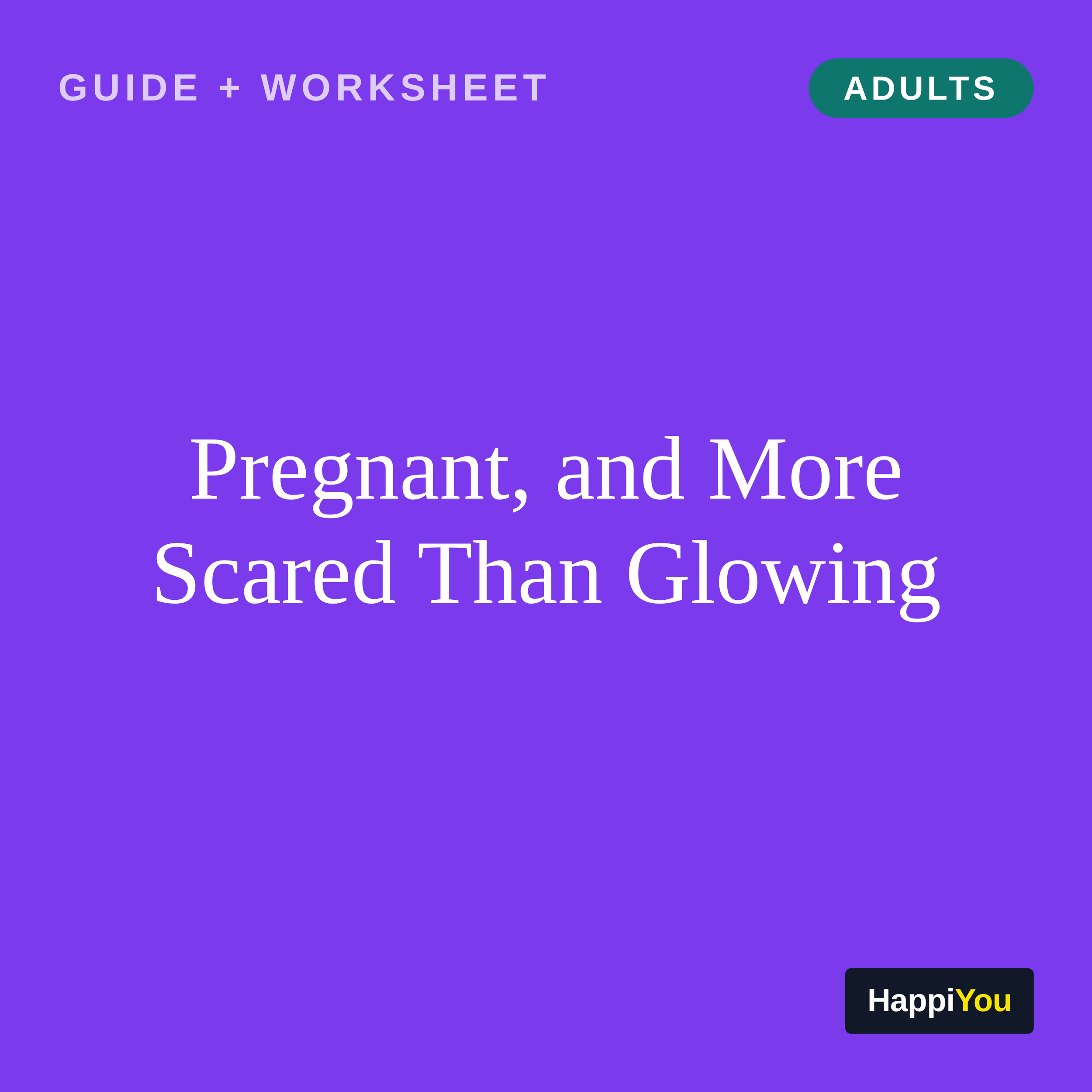Pregnant, and More Scared Than Glowing
