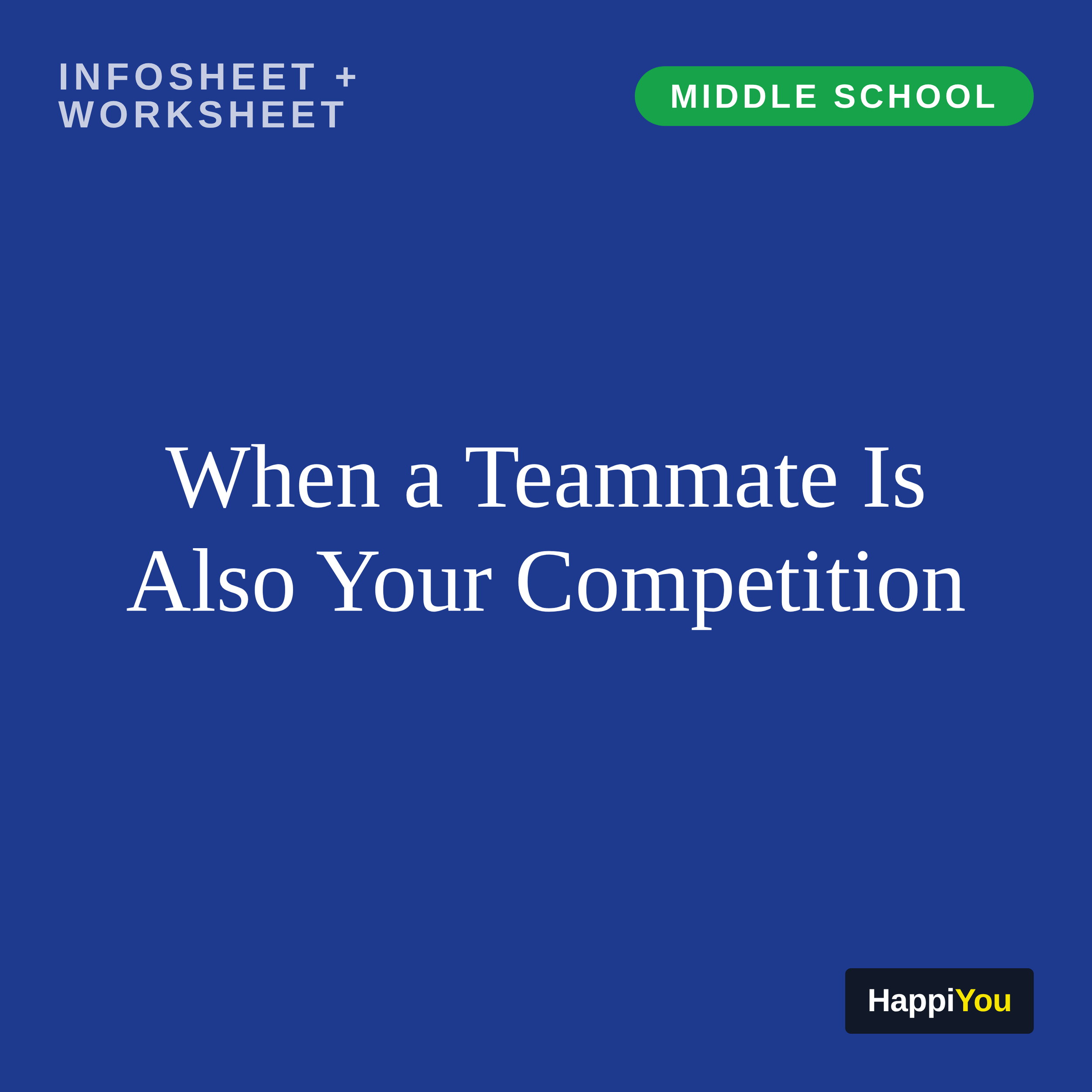 When a Teammate Is Also Your Competition
