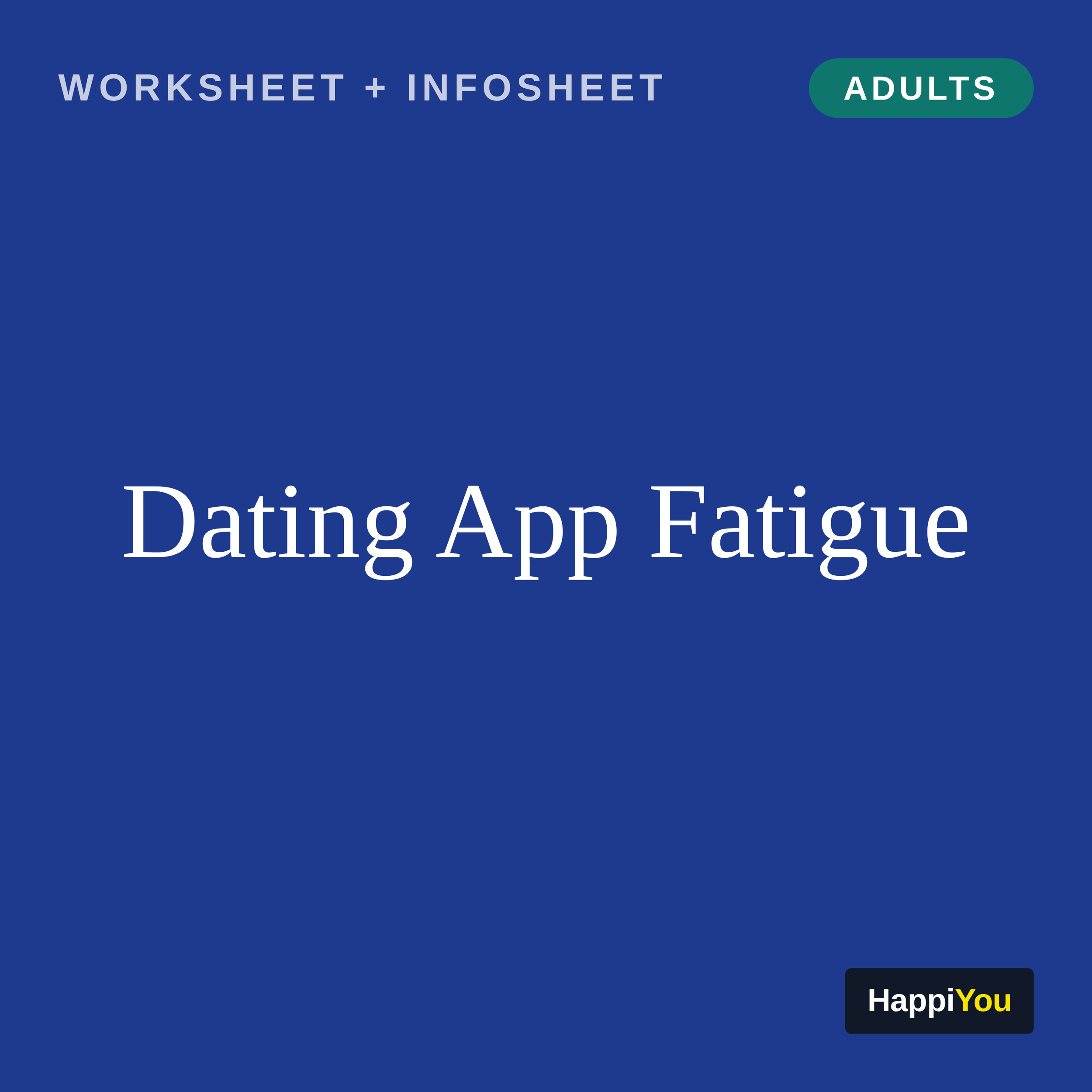 Dating App Fatigue