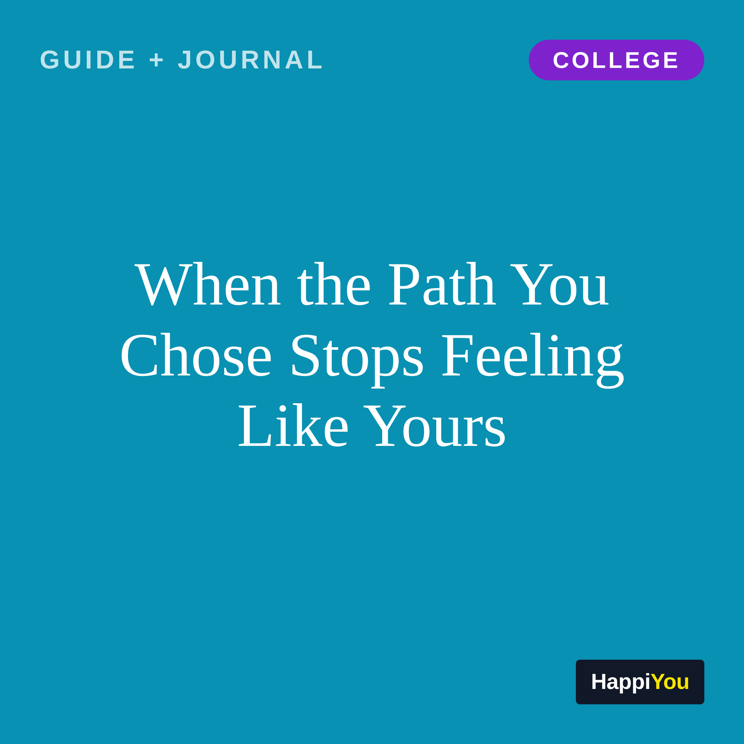 When the Path You Chose Stops Feeling Like Yours