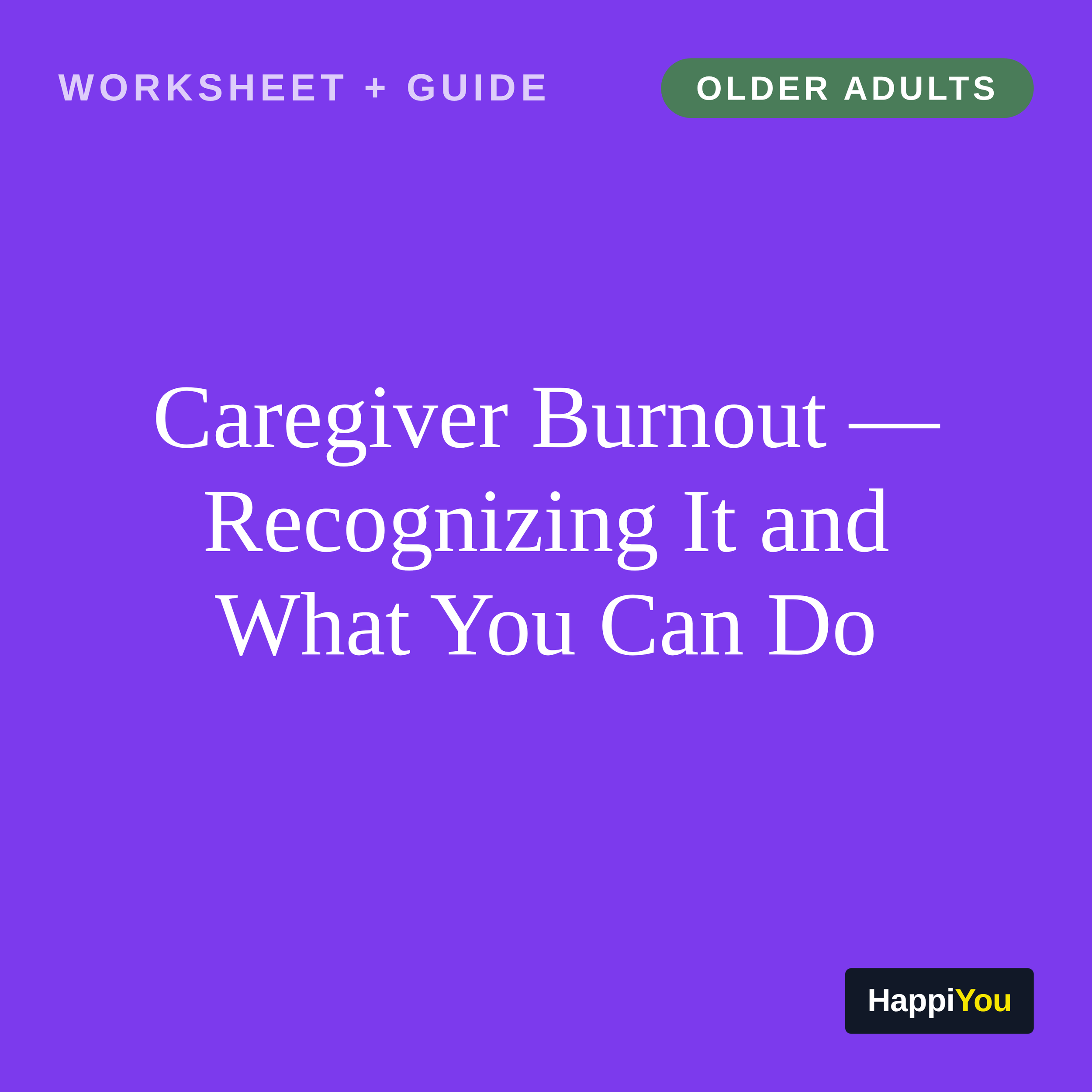 Caregiver Burnout