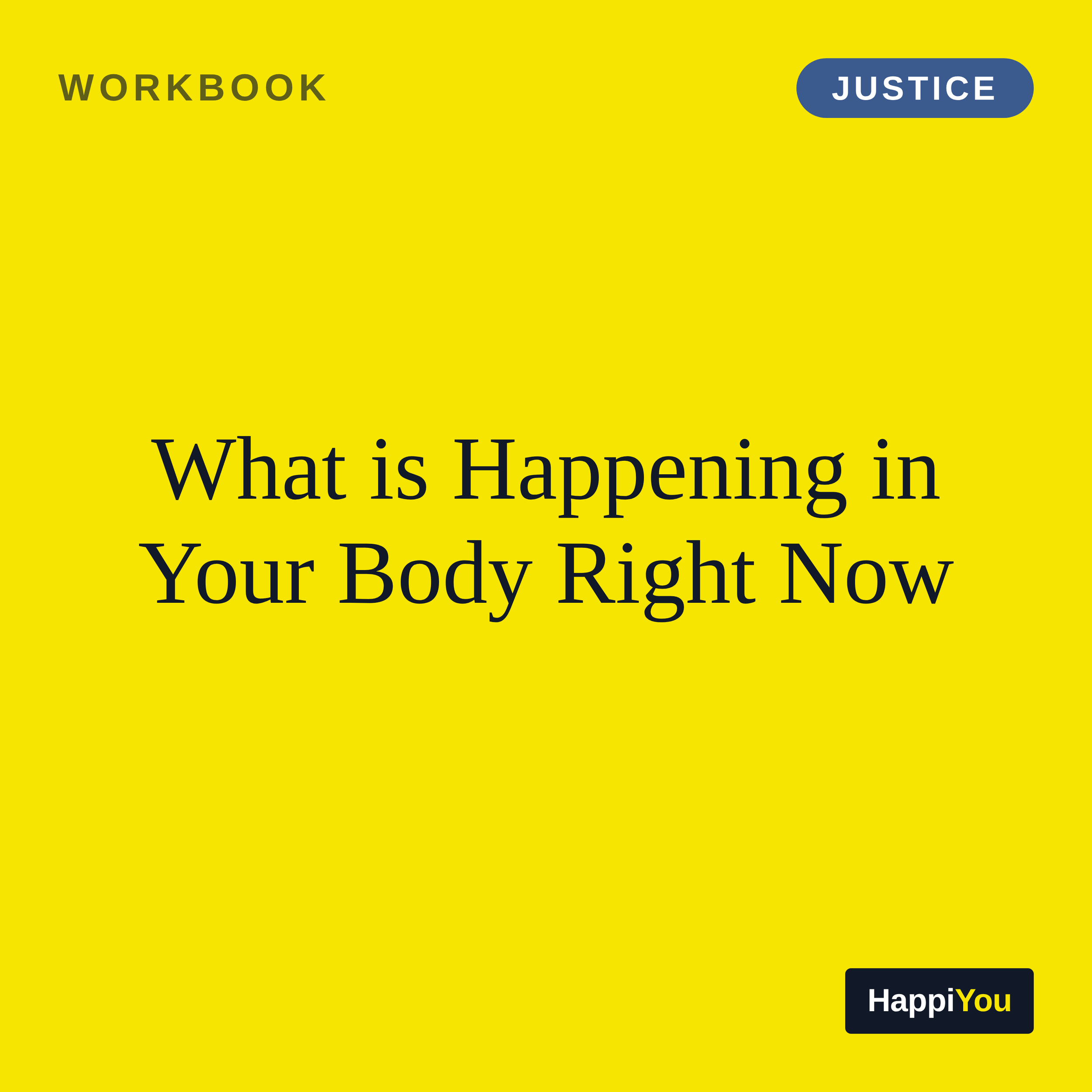 What Is Happening in Your Body Right Now