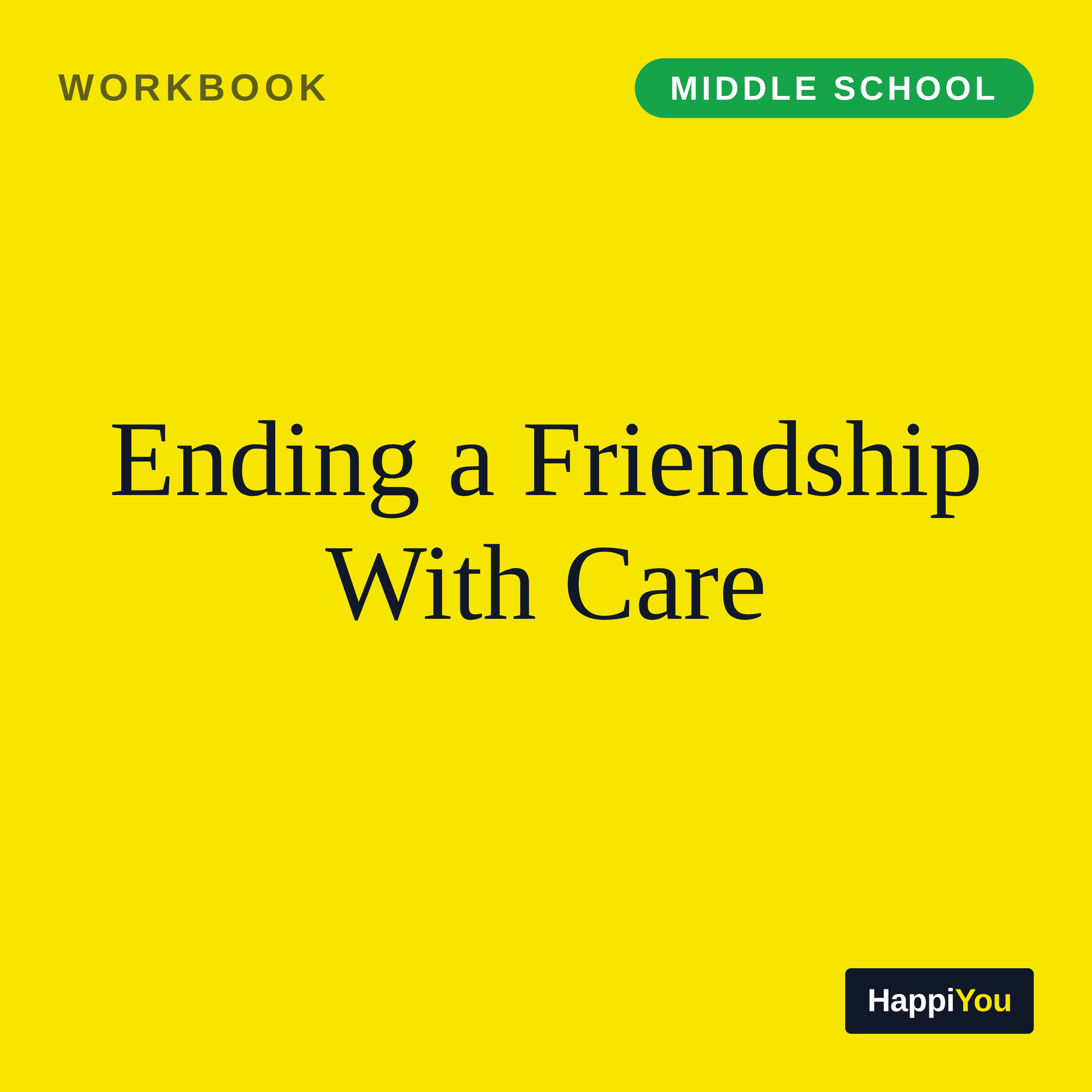 Ending a Friendship with Care
