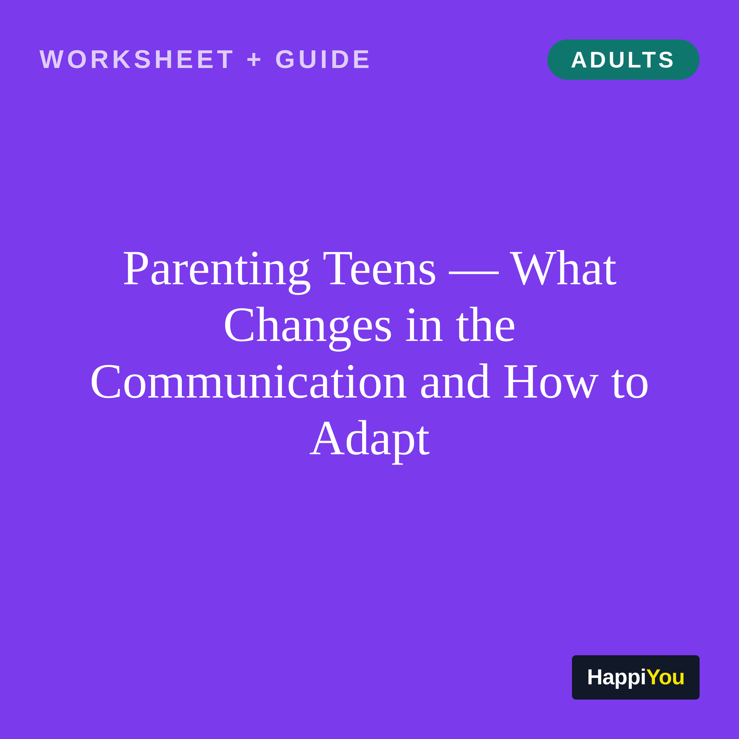 Parenting Teens