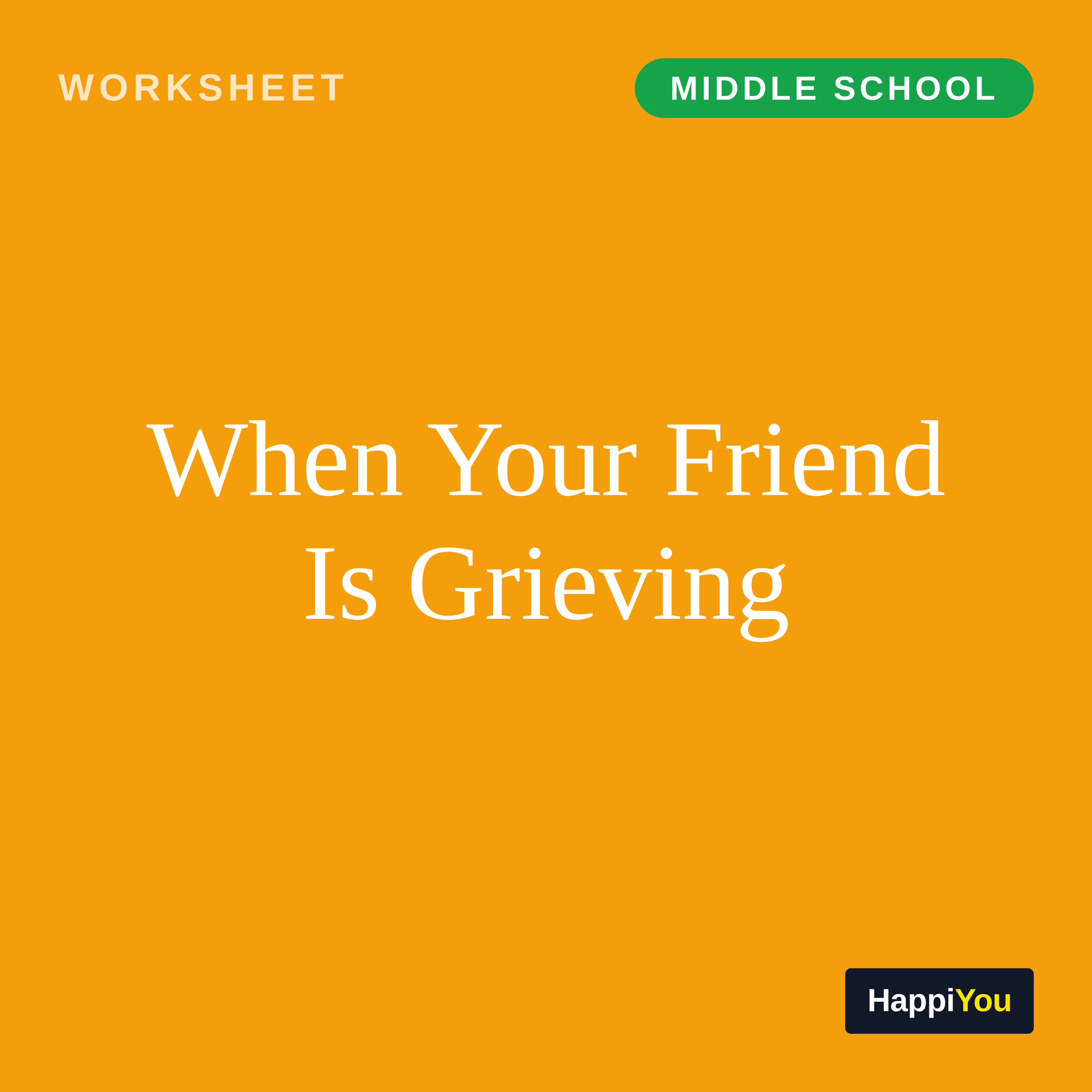 When Your Friend Is Grieving
