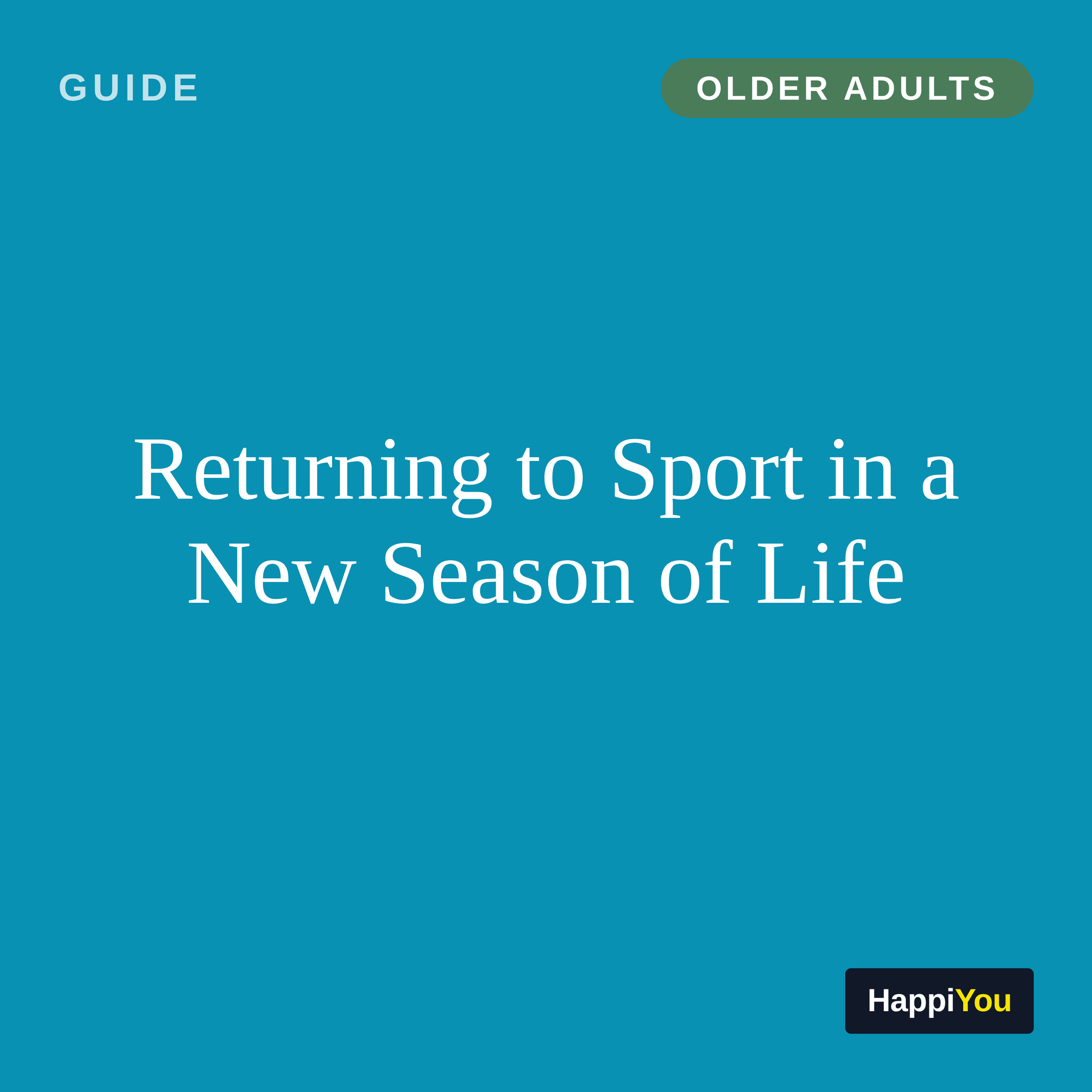 Returning to Sport in a New Season of Life