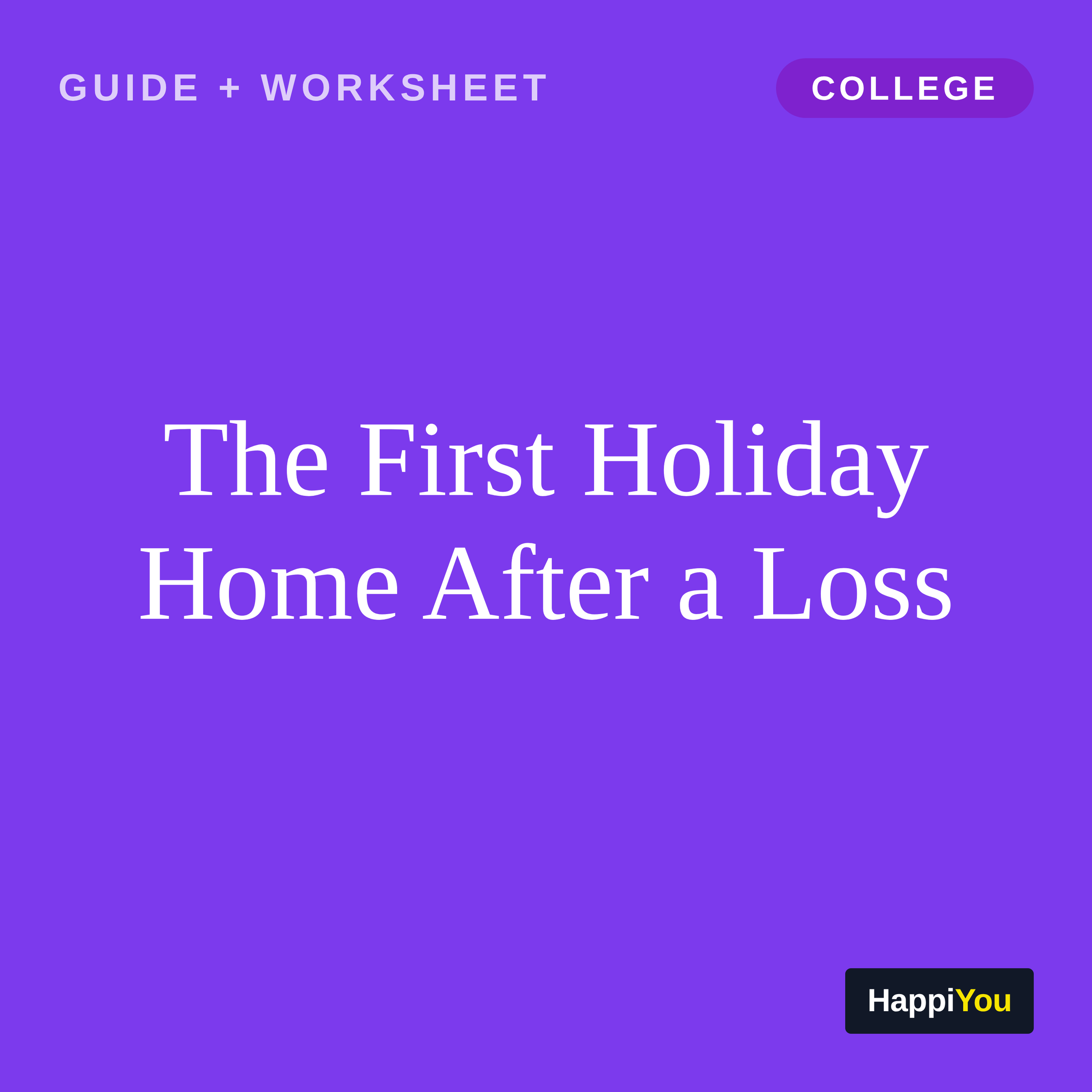 The First Holiday Home After a Loss