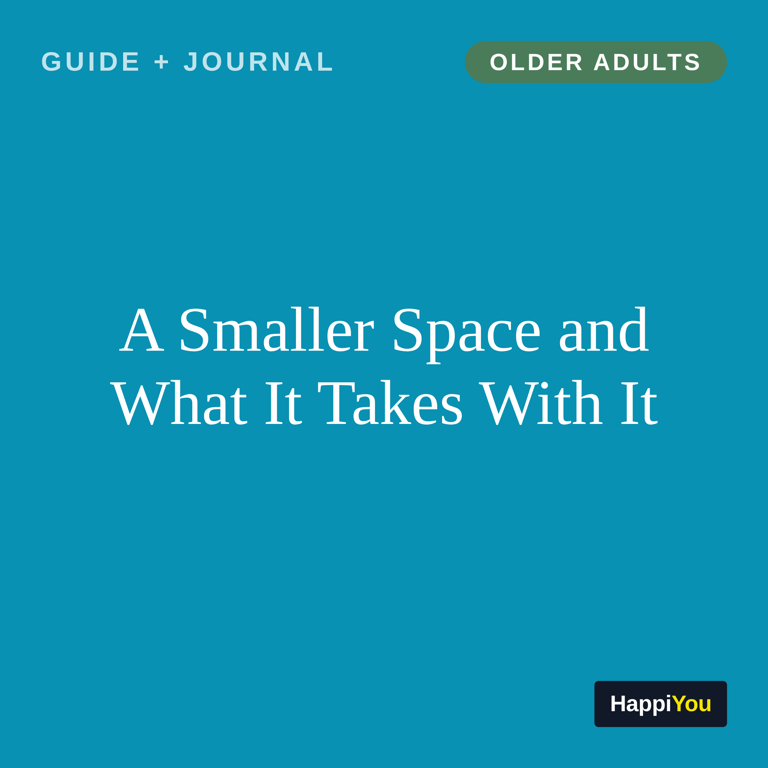 A Smaller Space and What It Takes With It