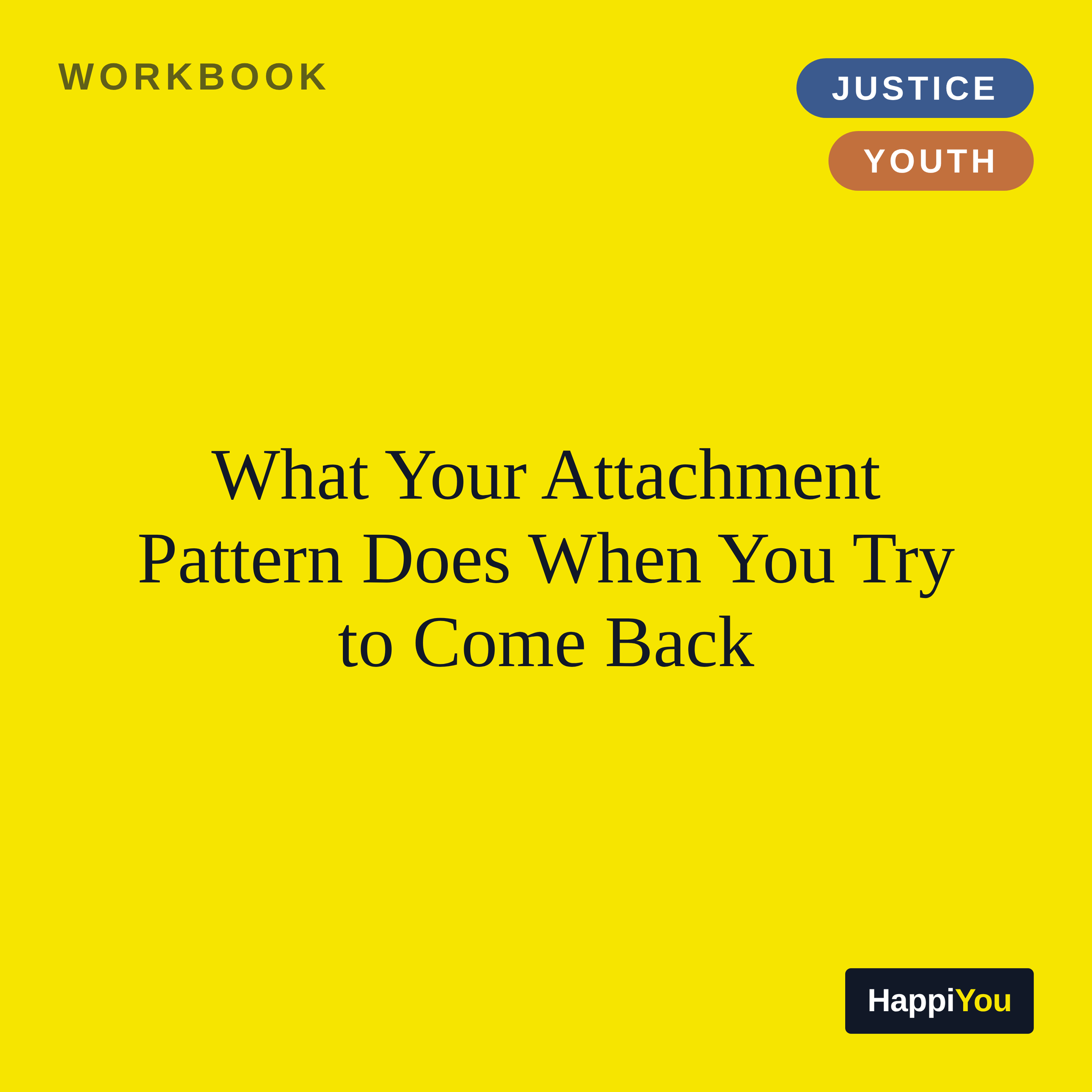 What Your Attachment Pattern Does When You Try to Come Back