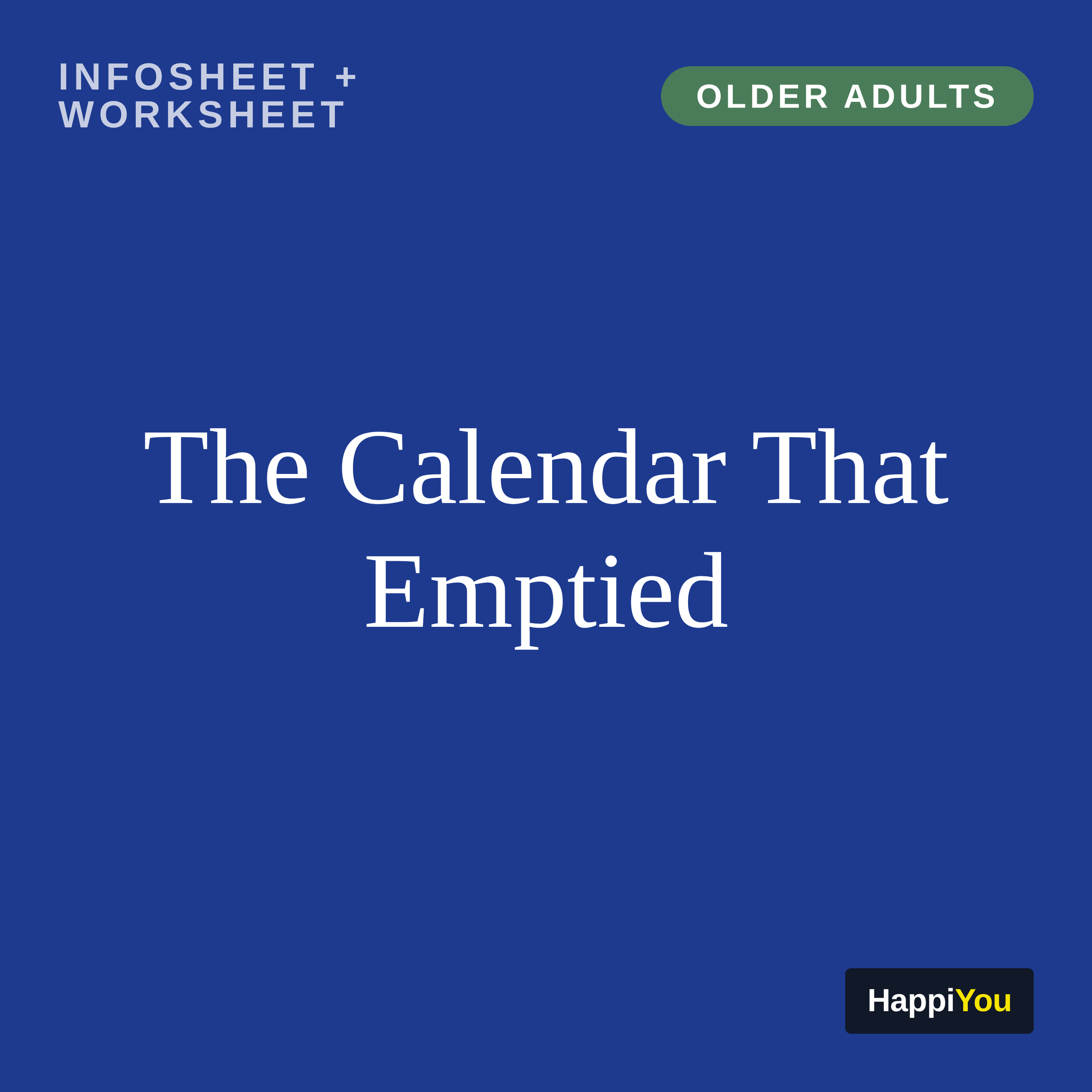 The Calendar That Emptied