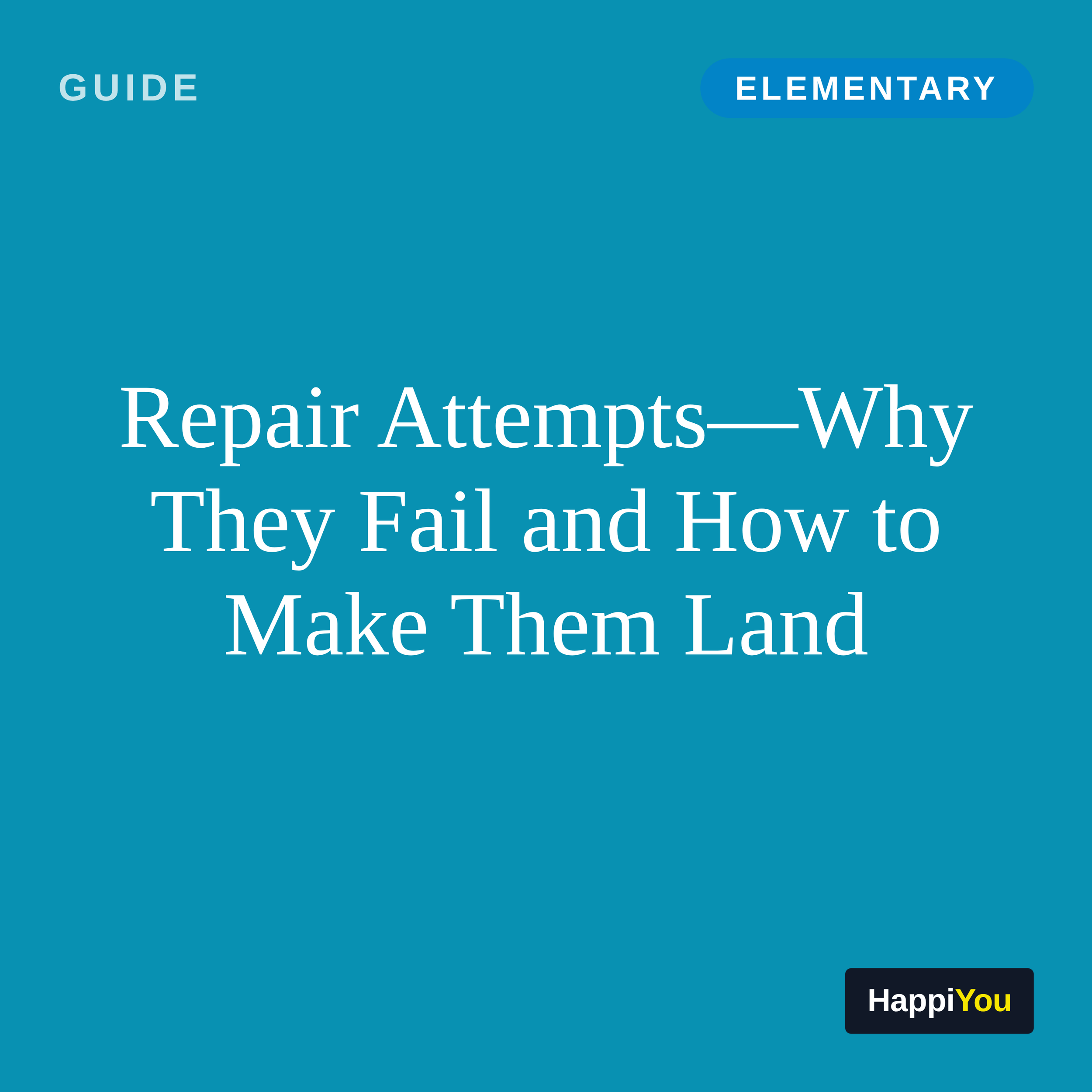 Repair Attempts